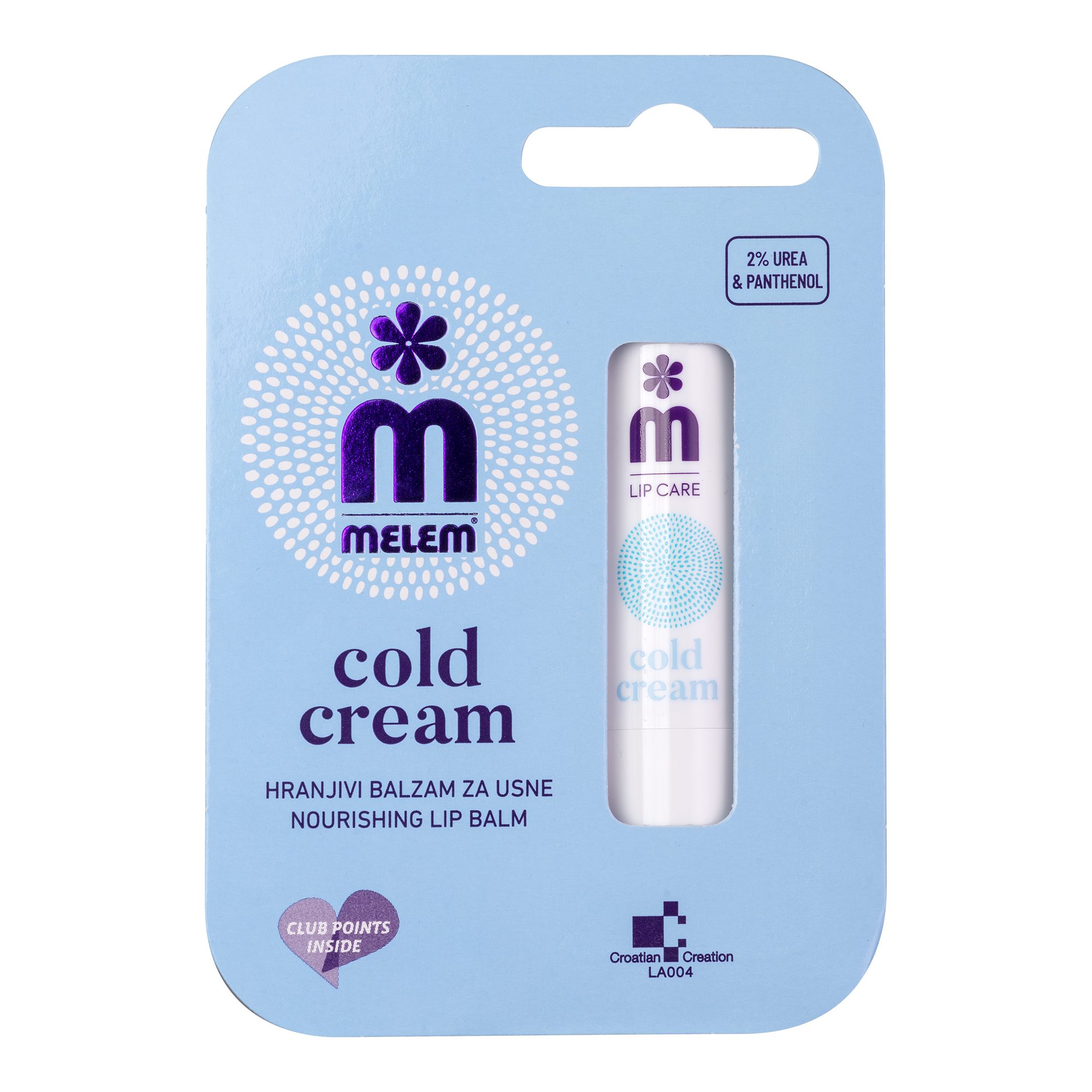 Melem Lippenpflegemittel Melem Cold Cream pflegender Lippenbalsam für empfindliche Lippen