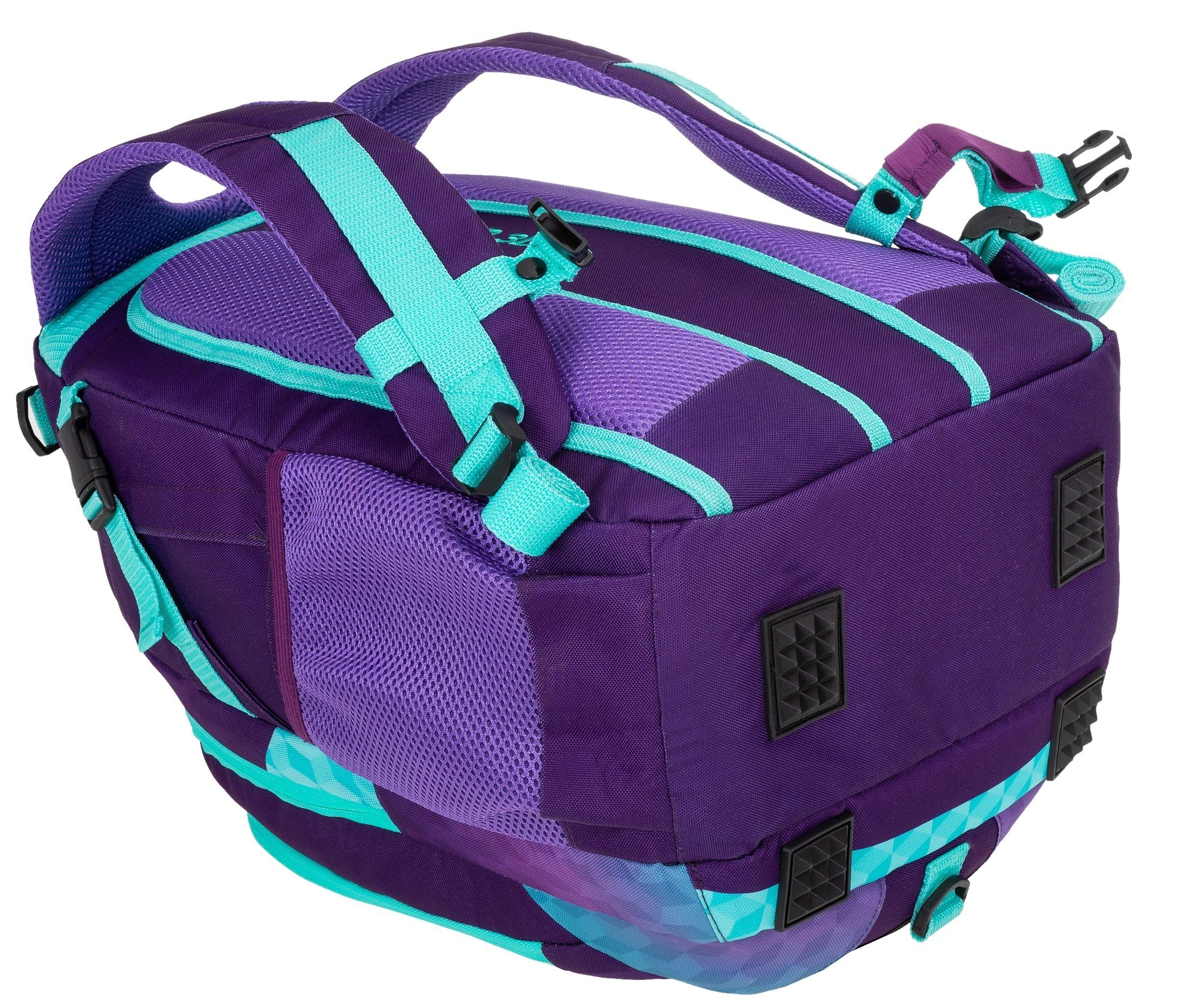 ELEPHANT Schulrucksack Hero Signature Schultasche (2 Teile Set), Rucksack + Mäppchen Box