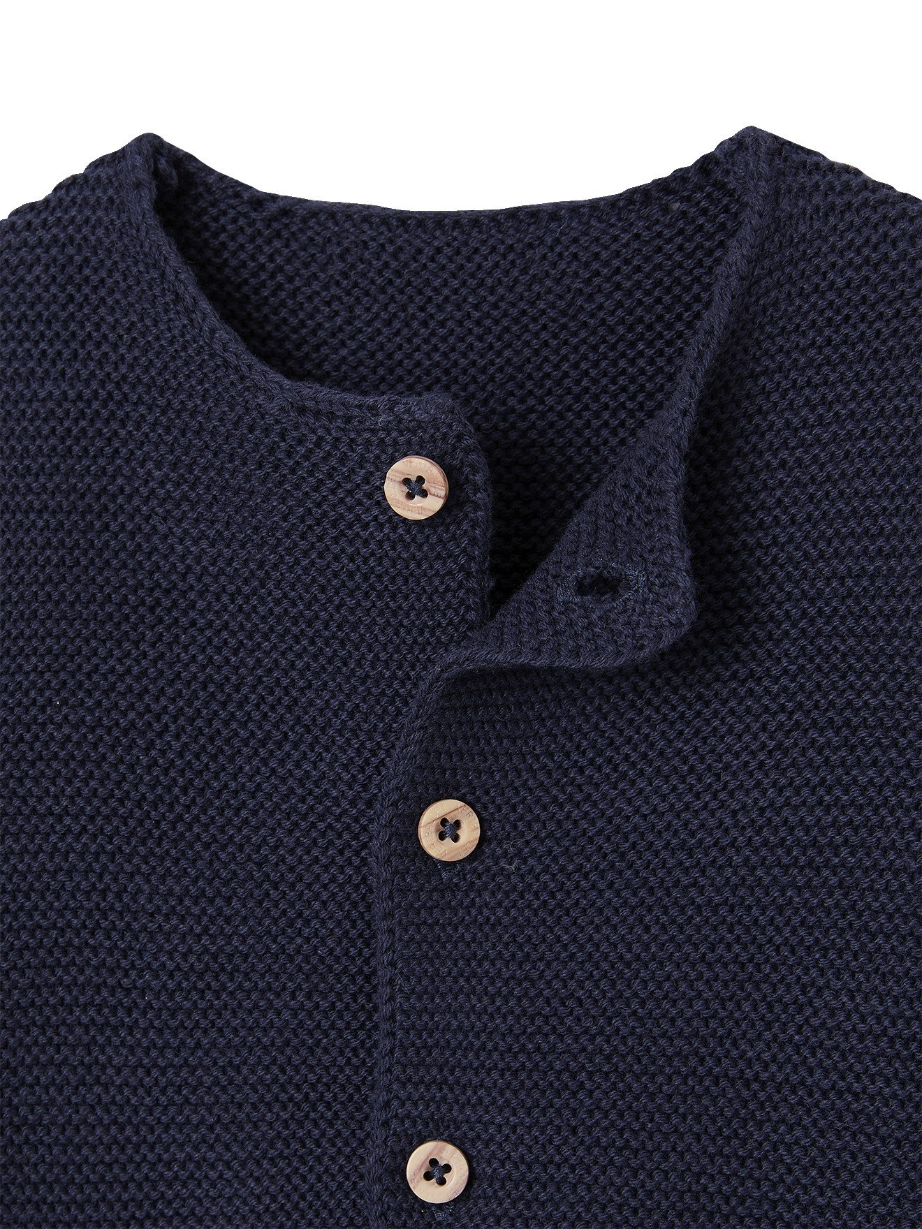 vertbaudet Strickjacke Baby Strickjacke aus Baumwolle BASIC