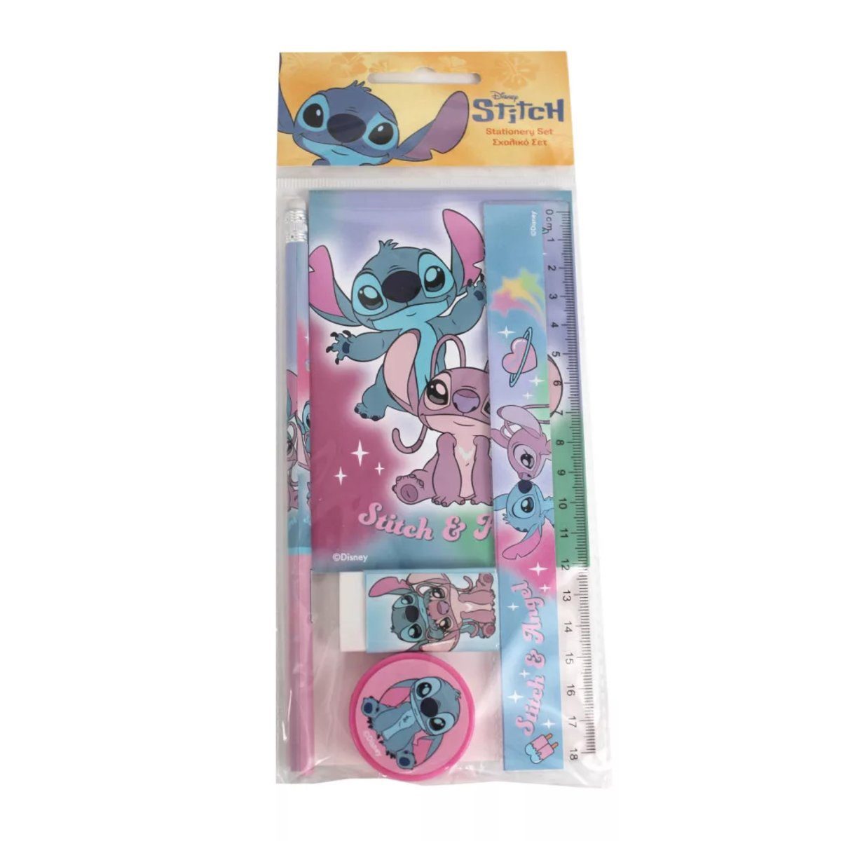 Disney Kreativset Disney Lilo und Stitch Universe 5-teiliges Schreibset