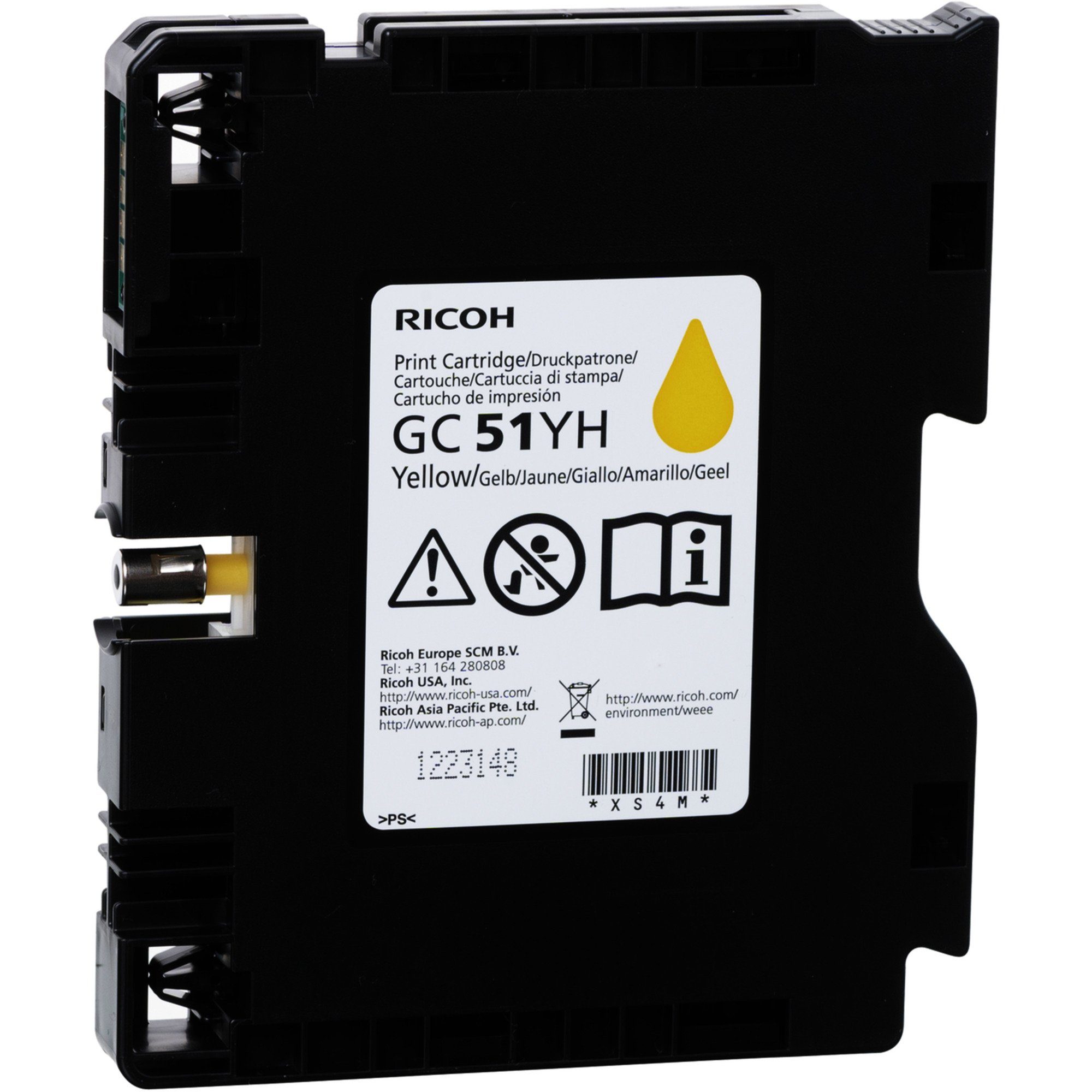 Ricoh Ricoh Tinte gelb 405865 Tintenpatrone