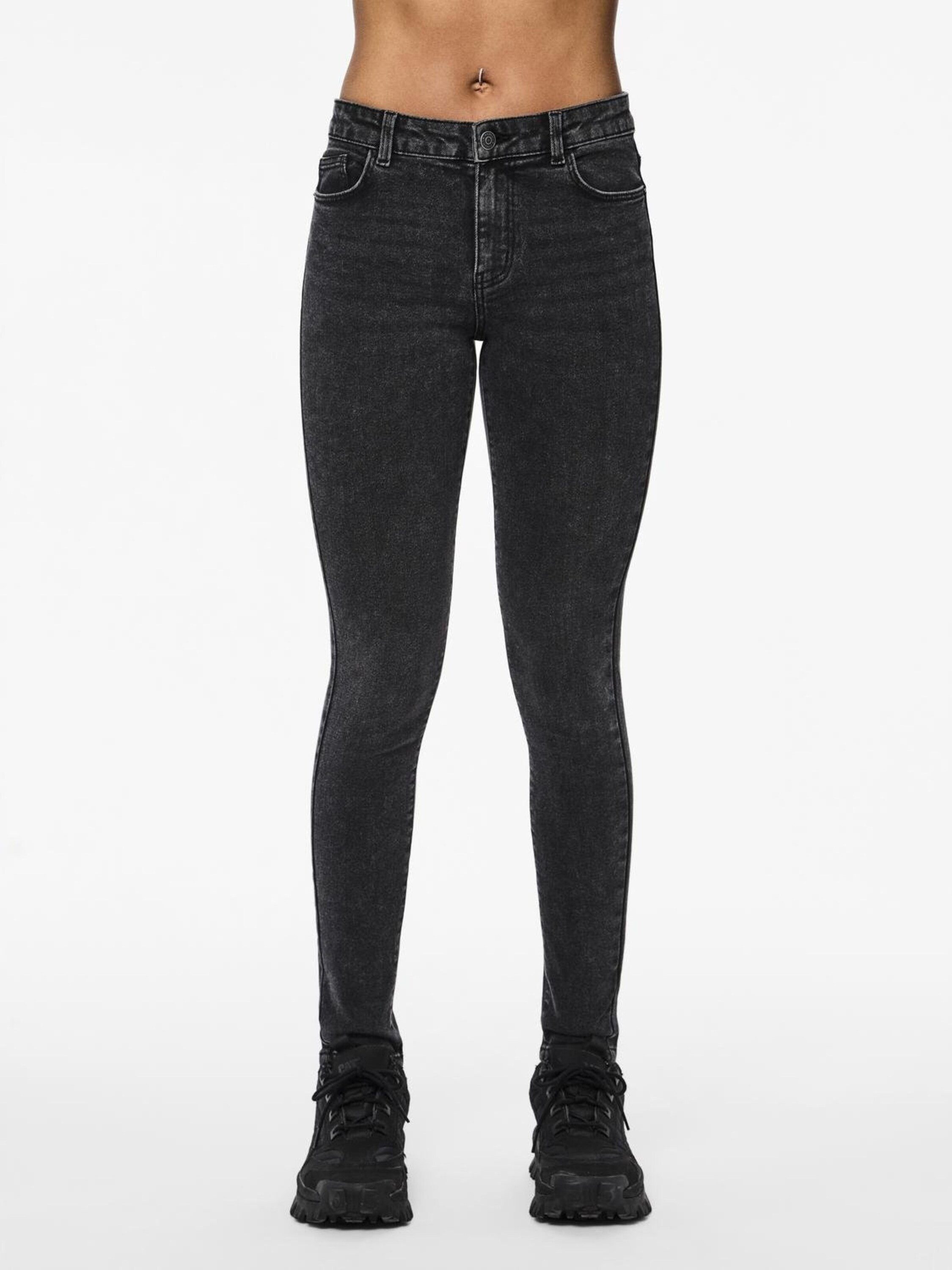 pieces Skinny-fit-Jeans PCDANA (1-tlg) Plain/ohne Details