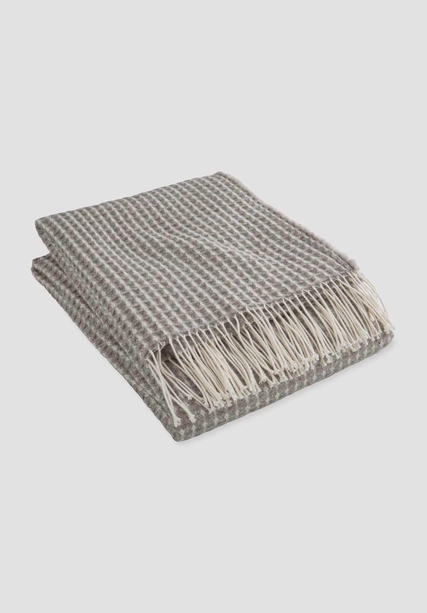 Plaid Plaid YARA aus Bio-Lambswool mit Bio-Baumwolle, Hessnatur