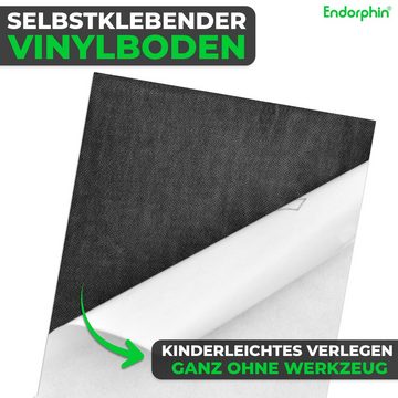 Endorphin Vinylboden Vinylboden selbstklebend in Holzoptik Hellgrau 2,93qm, selbstklebend, aus recyceltem Material, mit fühlbarer Oberfläche