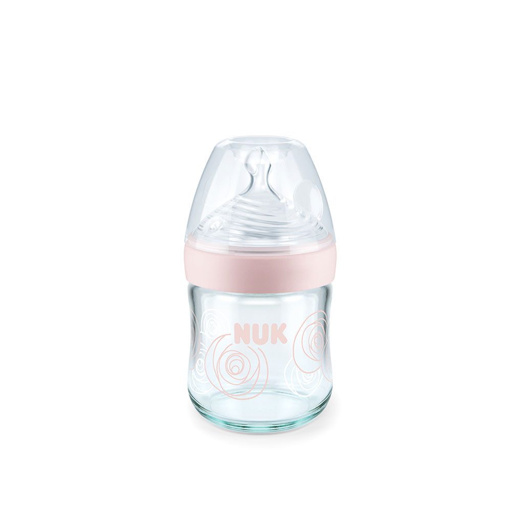 NUK Babyflasche NUK Nature Sense Babyflasche, Glasflasche