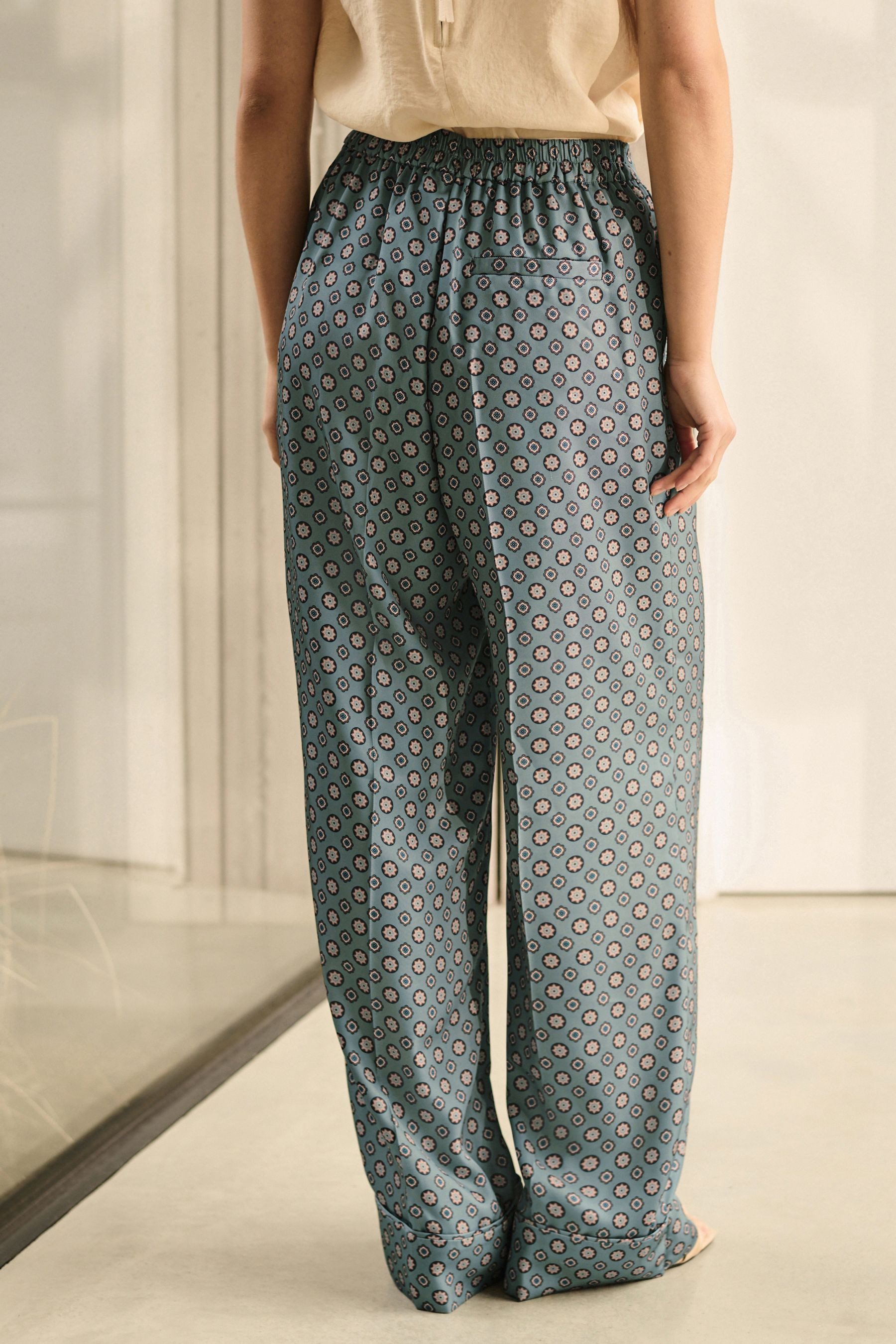 Next Palazzohose Hose mit weitem Beins günstig online kaufen