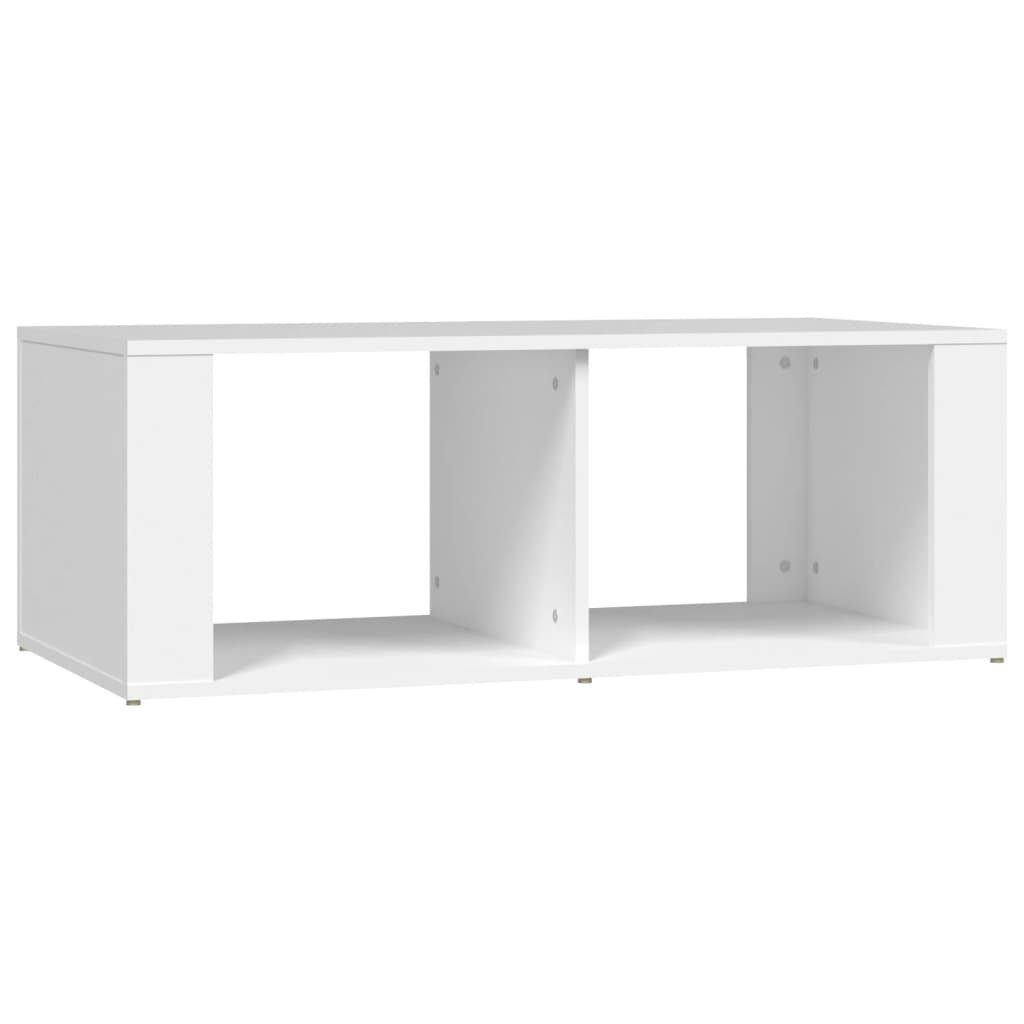 Couchtisch (1-St) Weiß 100x50x36 vidaXL Couchtisch | Holzwerkstoff Weiß Weiß cm