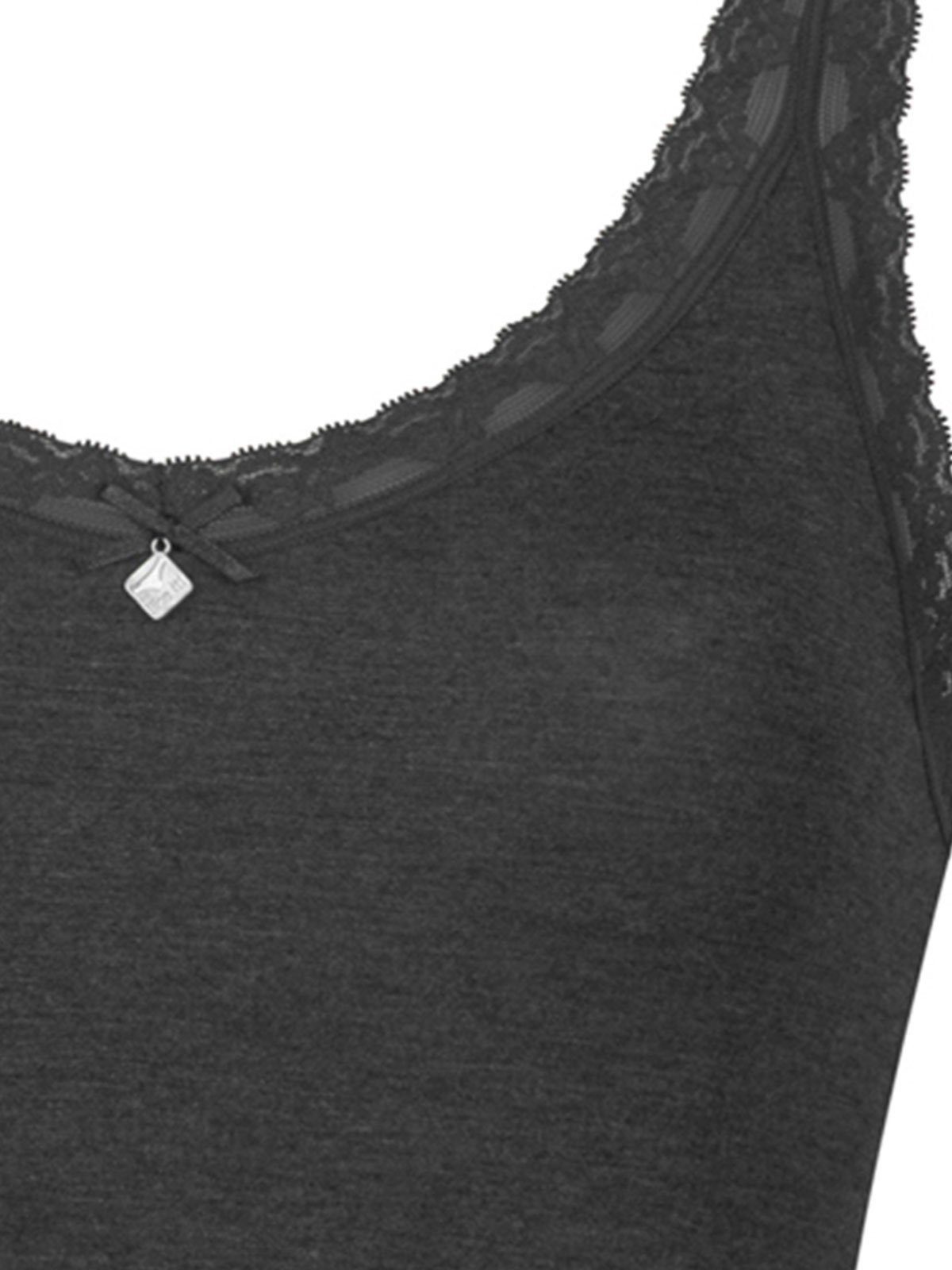 it! dark Achseltop 1-St) like (Stück, Kim Damen Top - grey