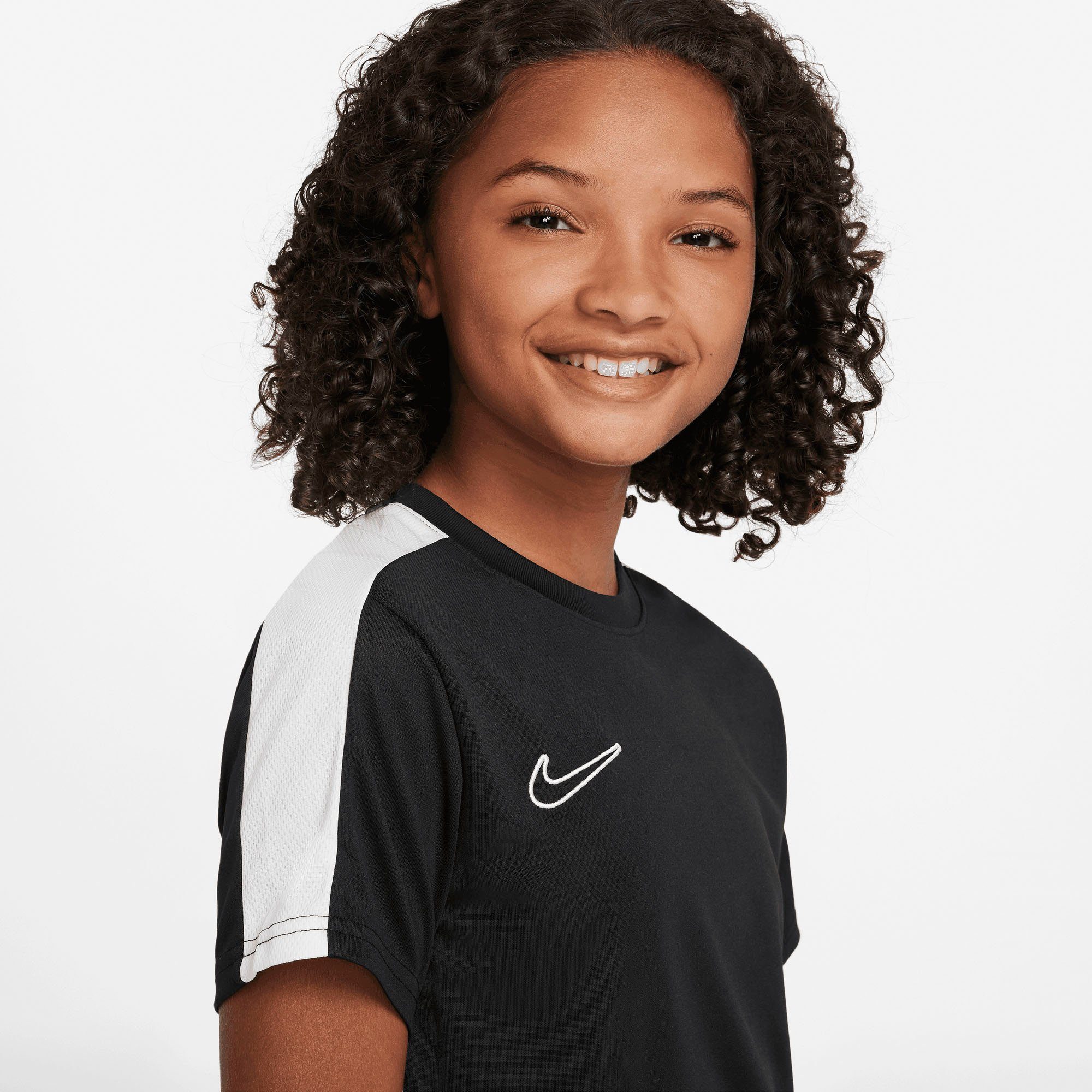 BLACK/WHITE/WHITE TOP DRI-FIT KIDS' Trainingsshirt ACADEMY Nike