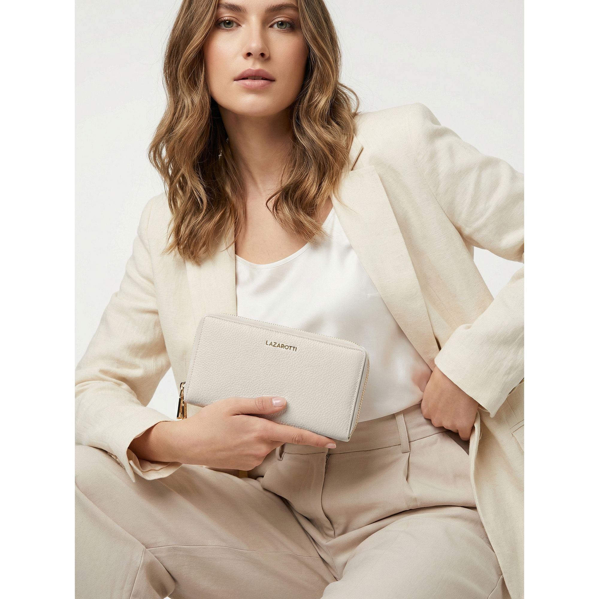 Lazarotti Geldbörse Bologna Leather, Leder