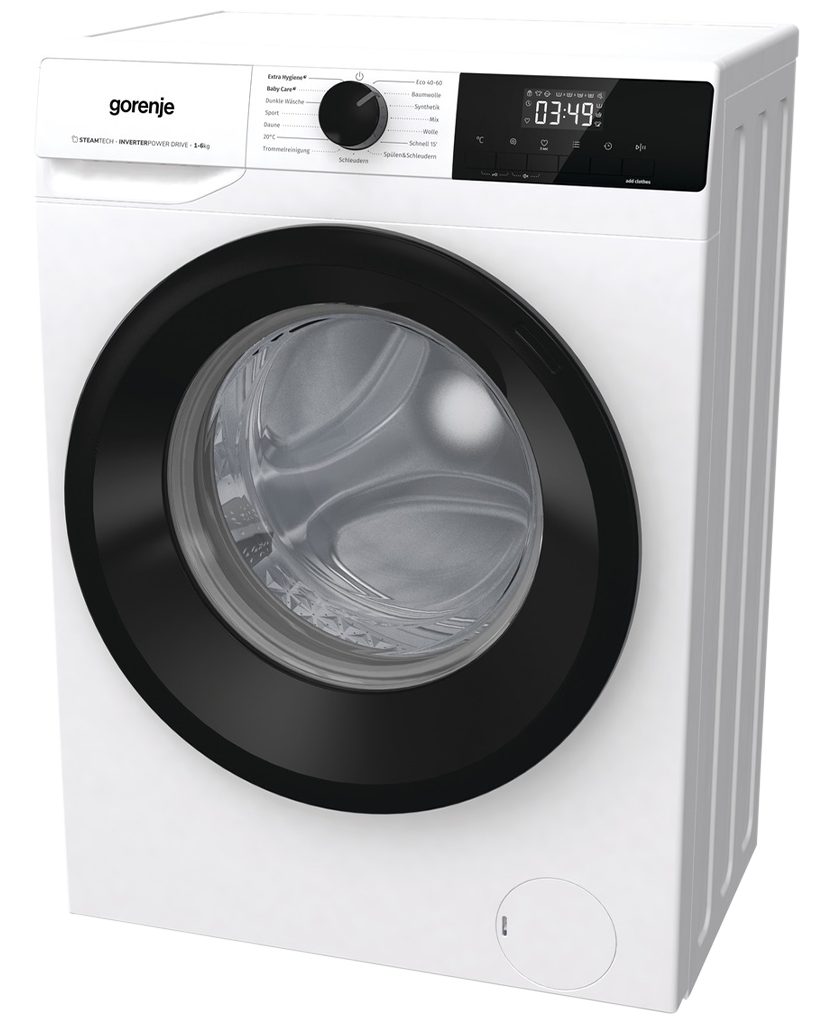 GORENJE Waschmaschine WNHPI64SAPS/DE, 6 kg, 1400 U/min, Dampffunktion, AquaStop, 1400 U/min, AllergyCare