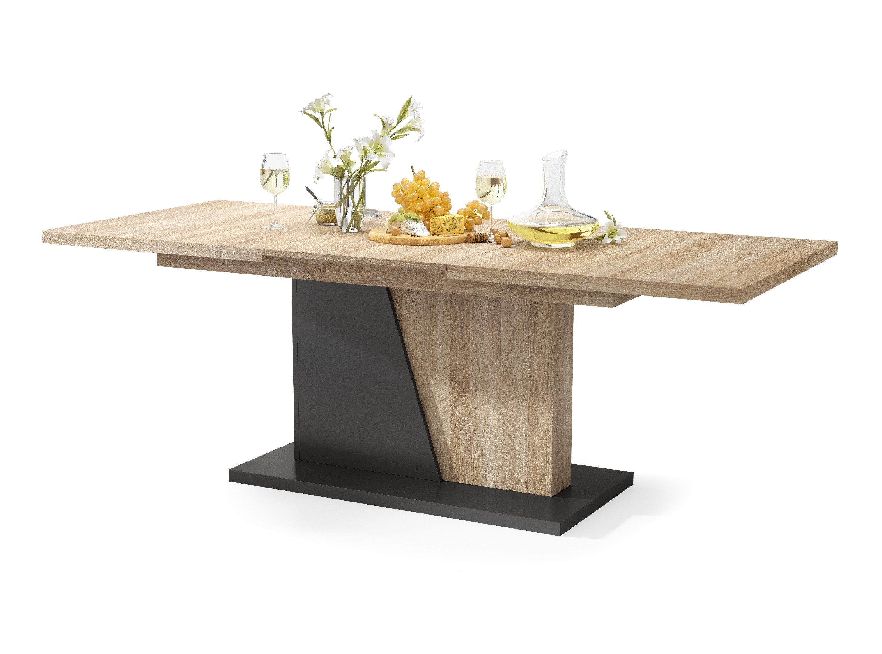 Mazzoni Esstisch Design Noble Noir Tisch günstig online kaufen