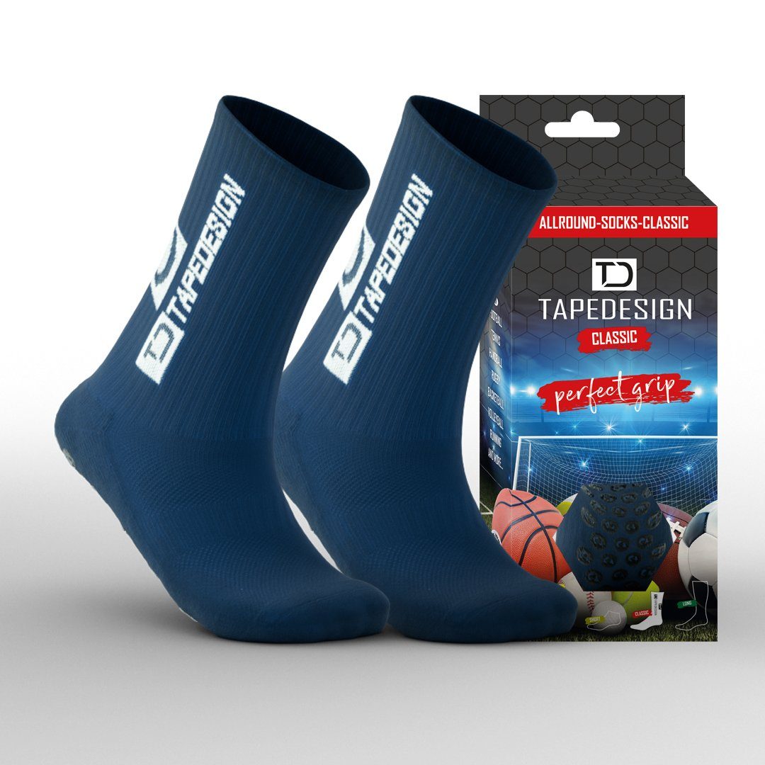 Tapedesign Sportsocken Allround Sock Classic navy blue