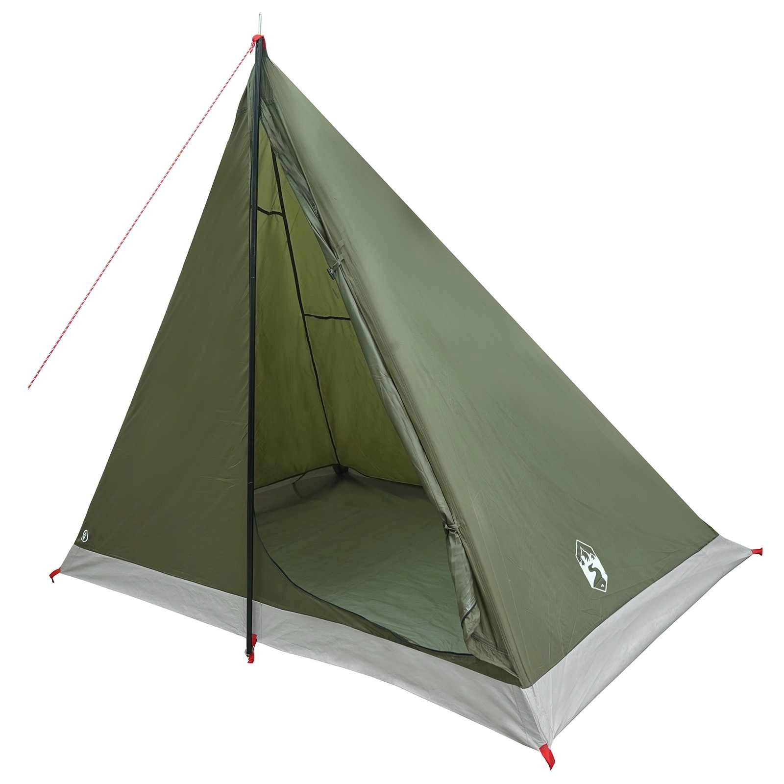 vidaXL Kuppelzelt Trekkingzelt 2 Personen Olivgrün, (1 tlg)