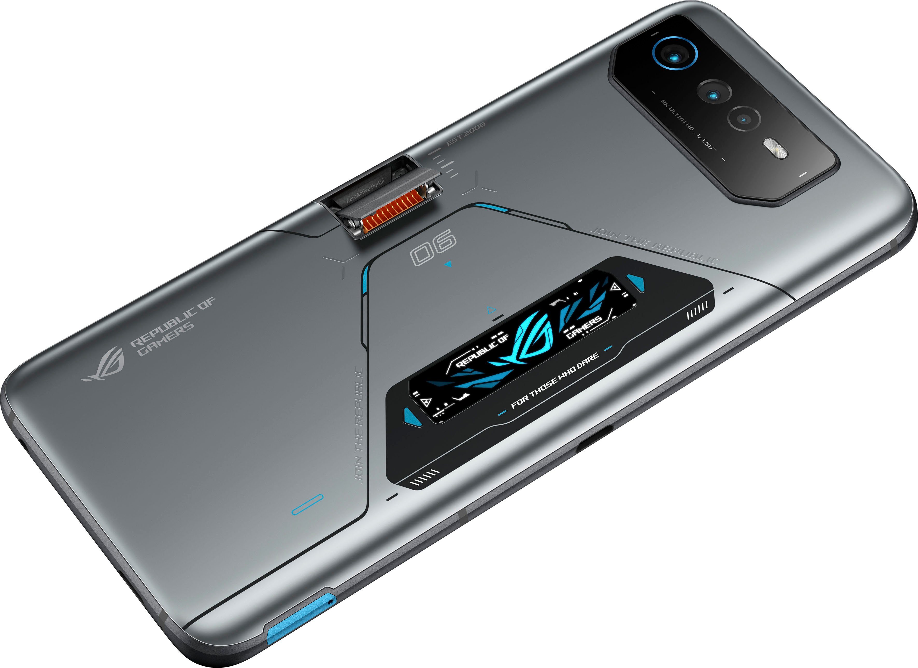 Asus cm/6,78 GB Smartphone 512 MP 50 Phone Zoll, Kamera) (17,22 Ultimate Speicherplatz, 6D ROG