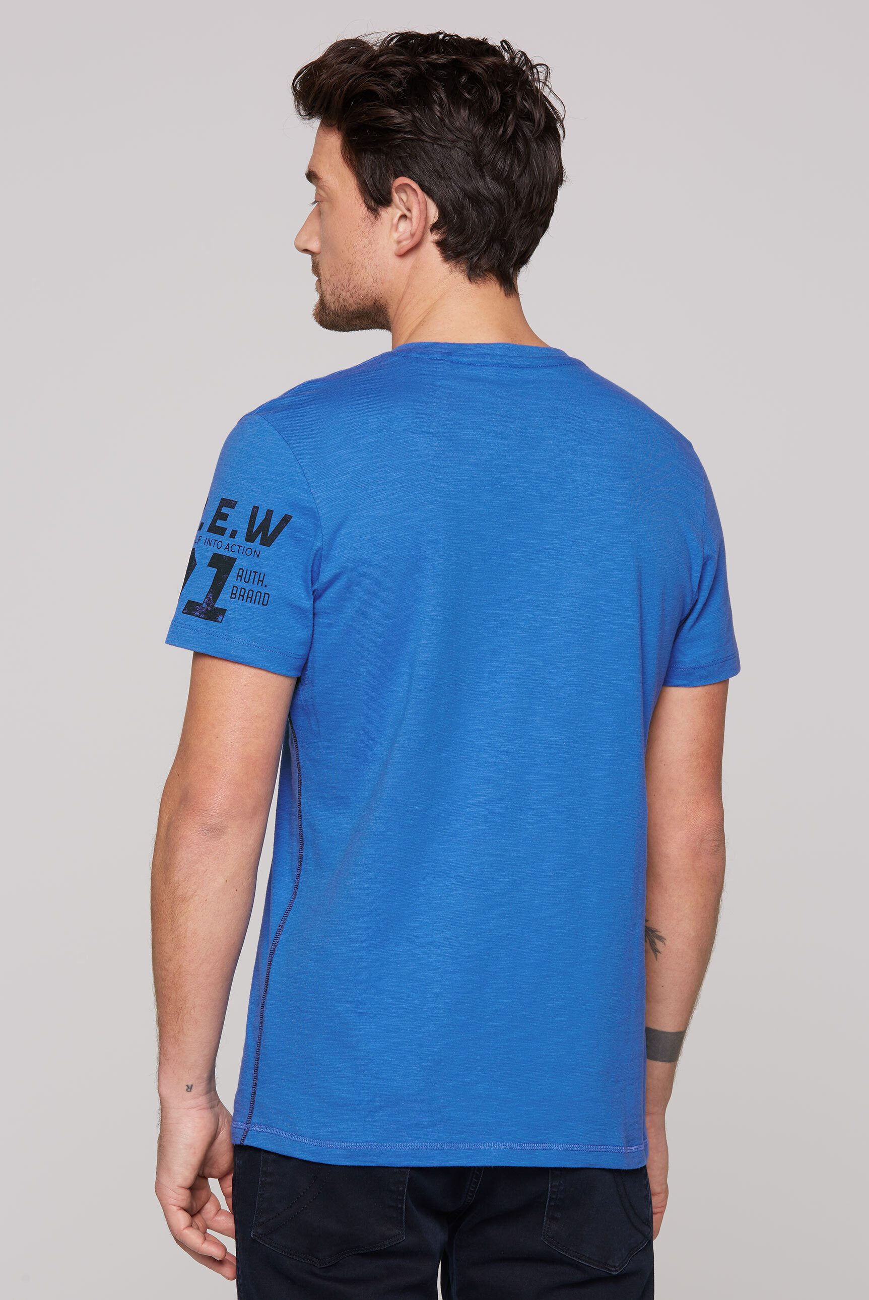 CAMP DAVID V-Shirt aus Baumwolle