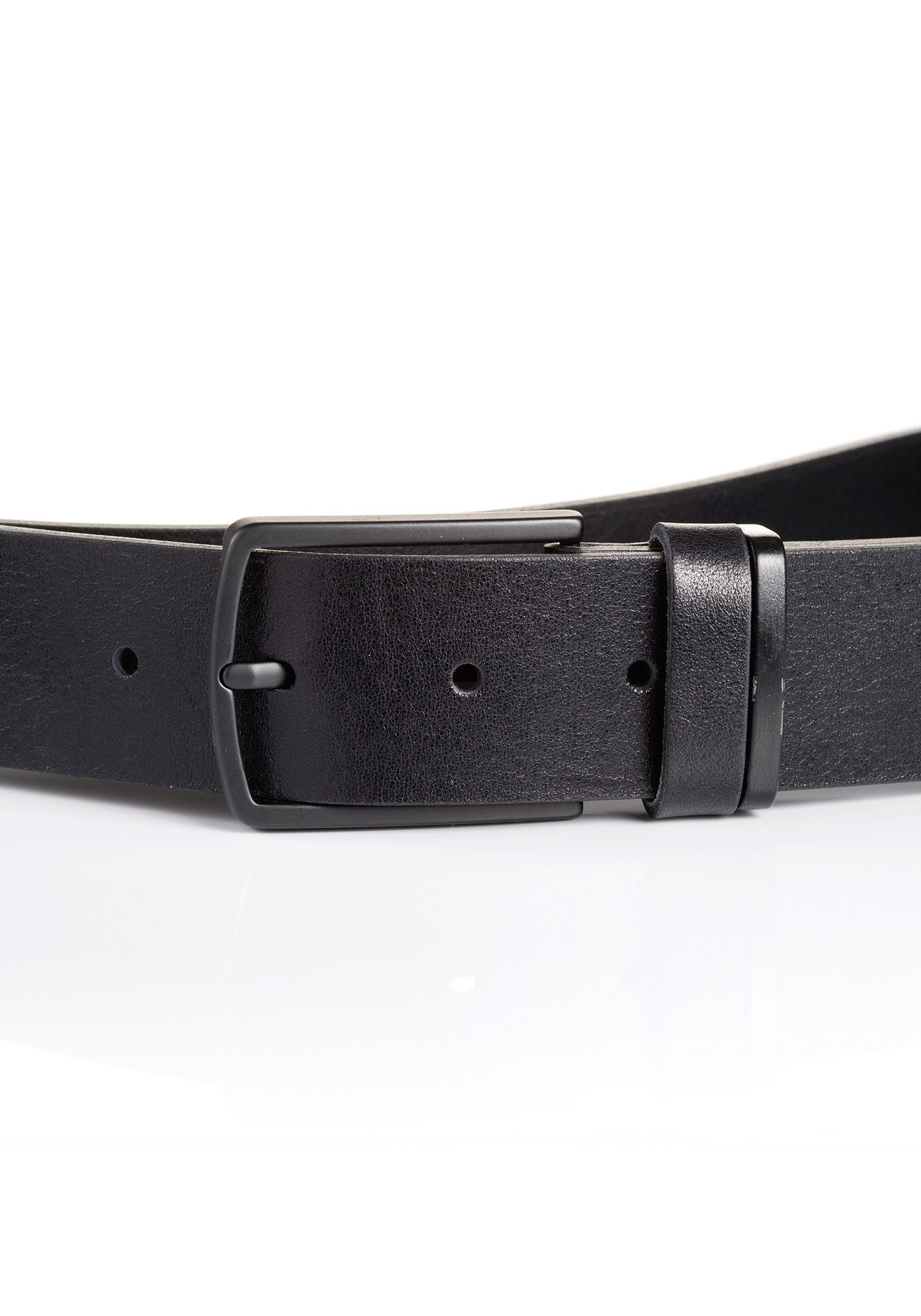 TOM TAILOR Ledergürtel TTHenry mit genarbter Oberfläche günstig online kaufen