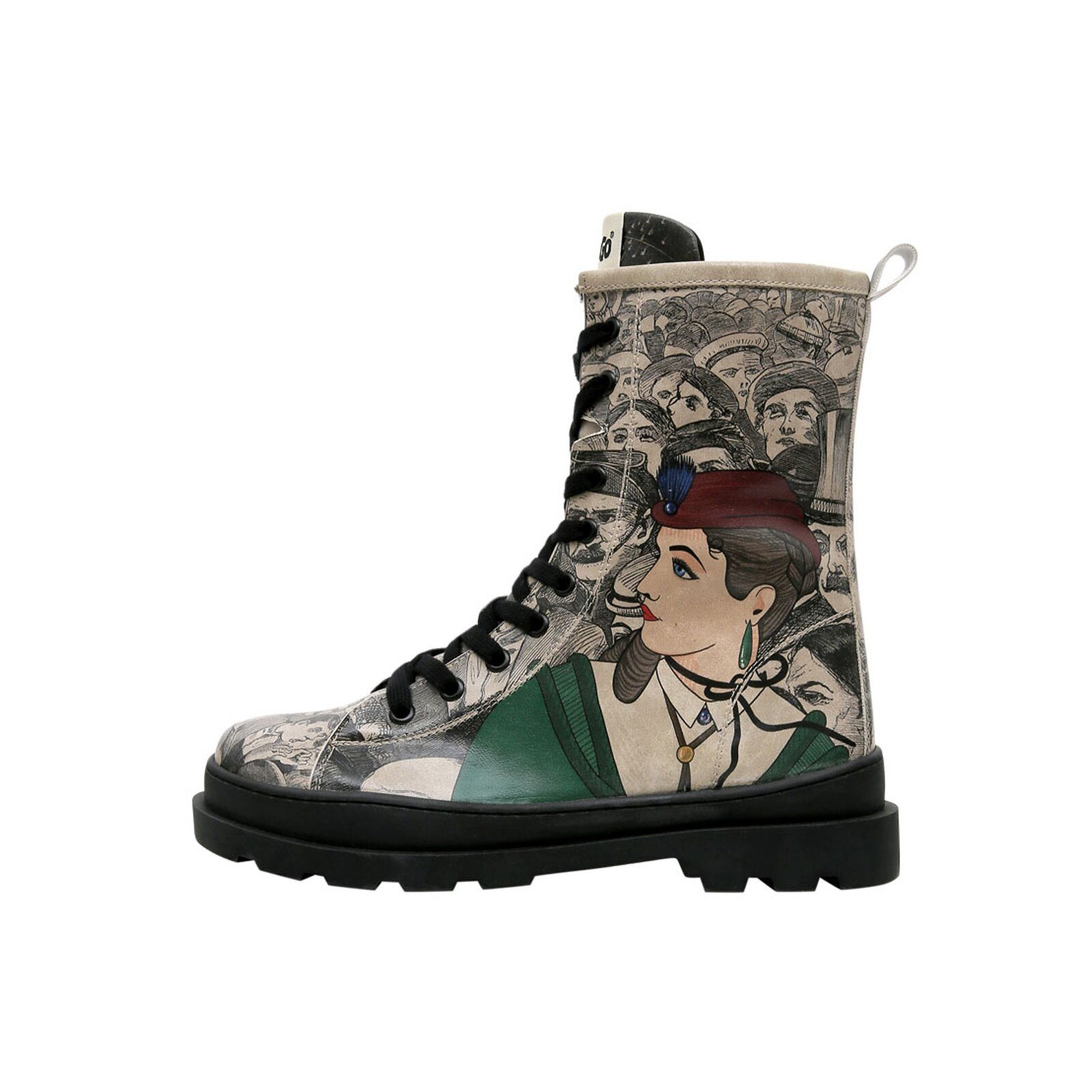DOGO Gisele Schnürstiefel Boots Colorful Lady Damen Stiefeletten Stiefelett günstig online kaufen
