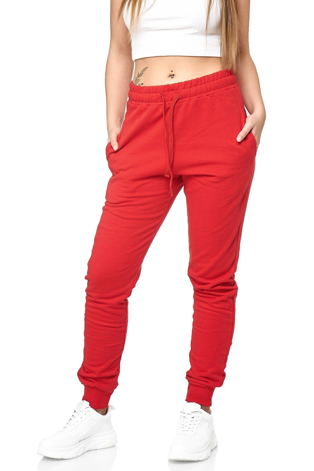 Jogginghose Damen Jogginghose, Uni Colour Design 5000, Trainingshose, Fitness
