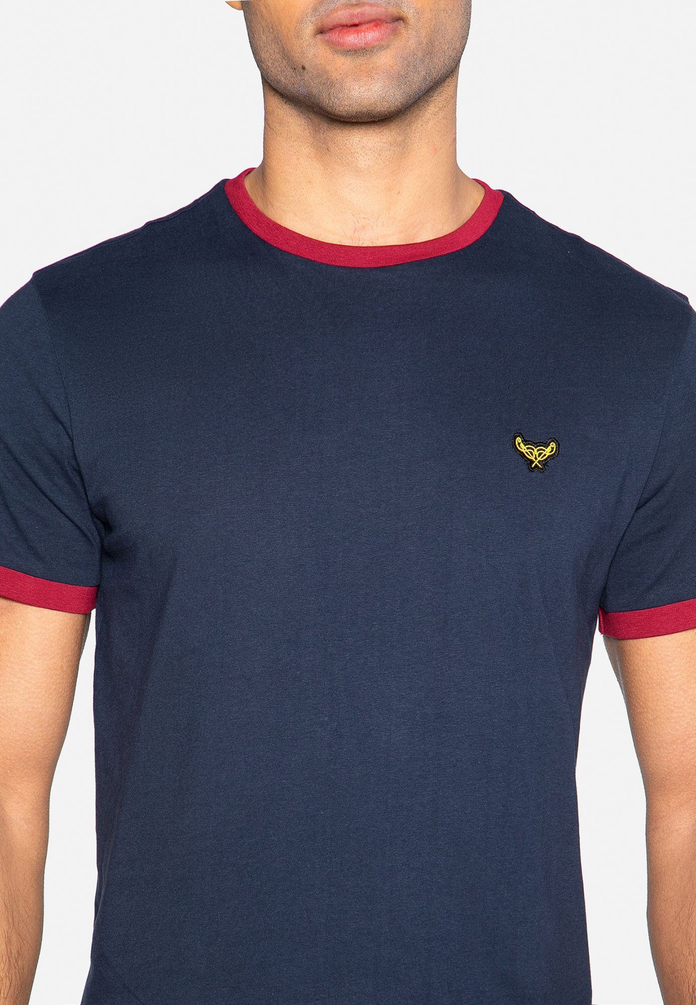 Threadbare T-Shirt Christopher Navy - marine