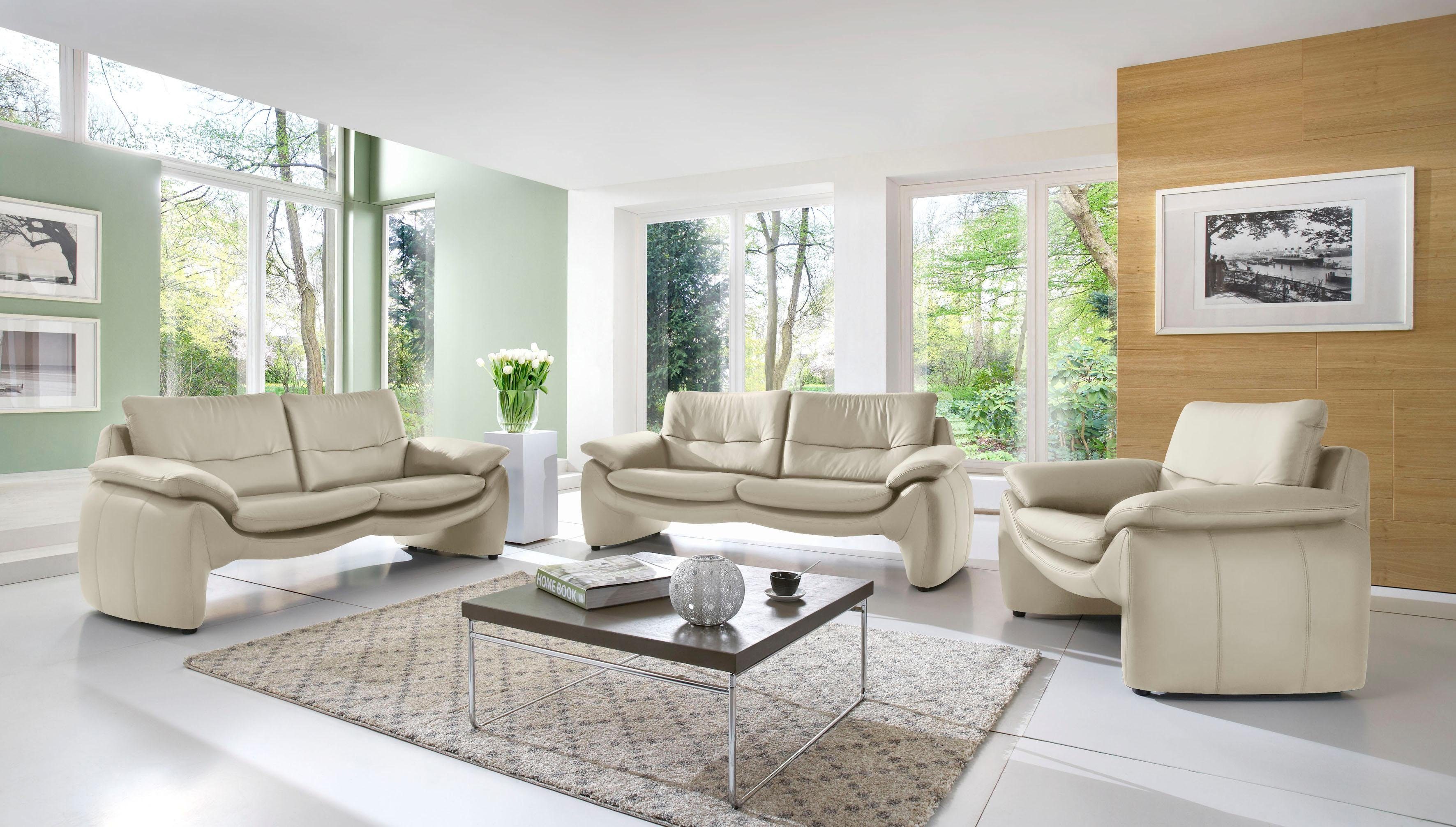 Places of Style 3-Sitzer Luna, in einzigartiger Optik