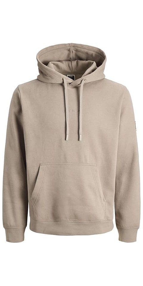 Jack & Jones Longsweatshirt JCOPOINT SWEAT BADGE HOOD BF günstig online kaufen