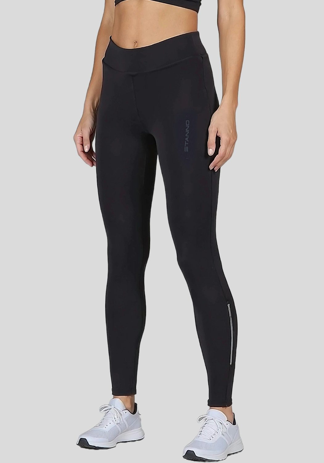 STANNO Funktionstights Fitness Tight Laufhose Sportleggings mit Reißverschl günstig online kaufen