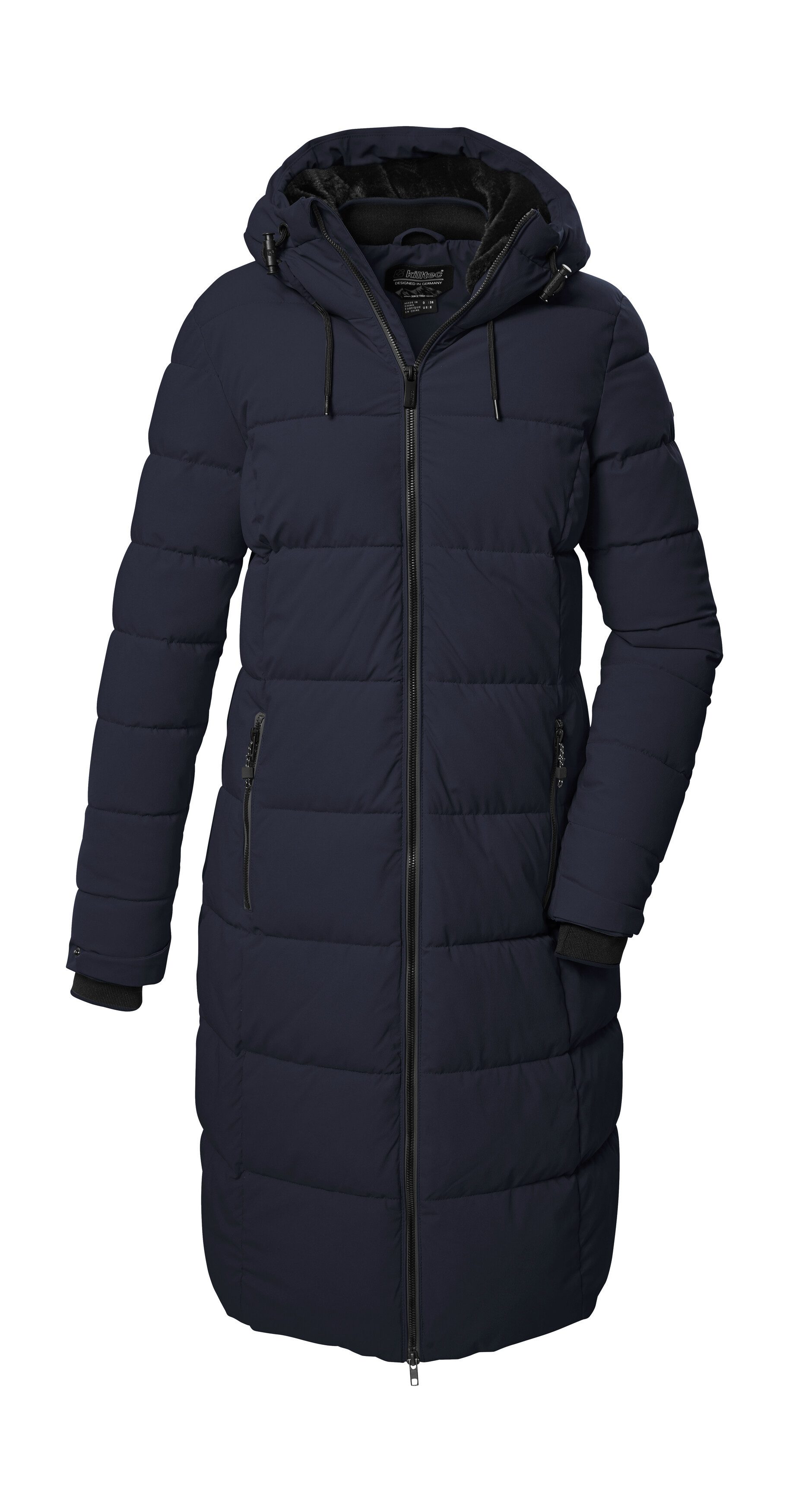 Killtec Steppmantel KOW 56 WMN QLTD CT Winddichter, wasserabweisender Wintermantel mit regulierbarer Kapuze