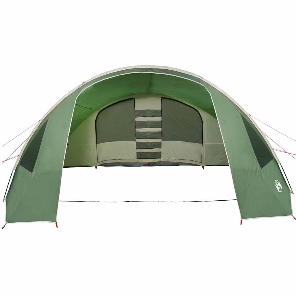 vidaXL Tunnelzelt Tunnelzelt für 6 Personen Grün und Weiß 700 x 590 x 215 cm, (1 tlg)