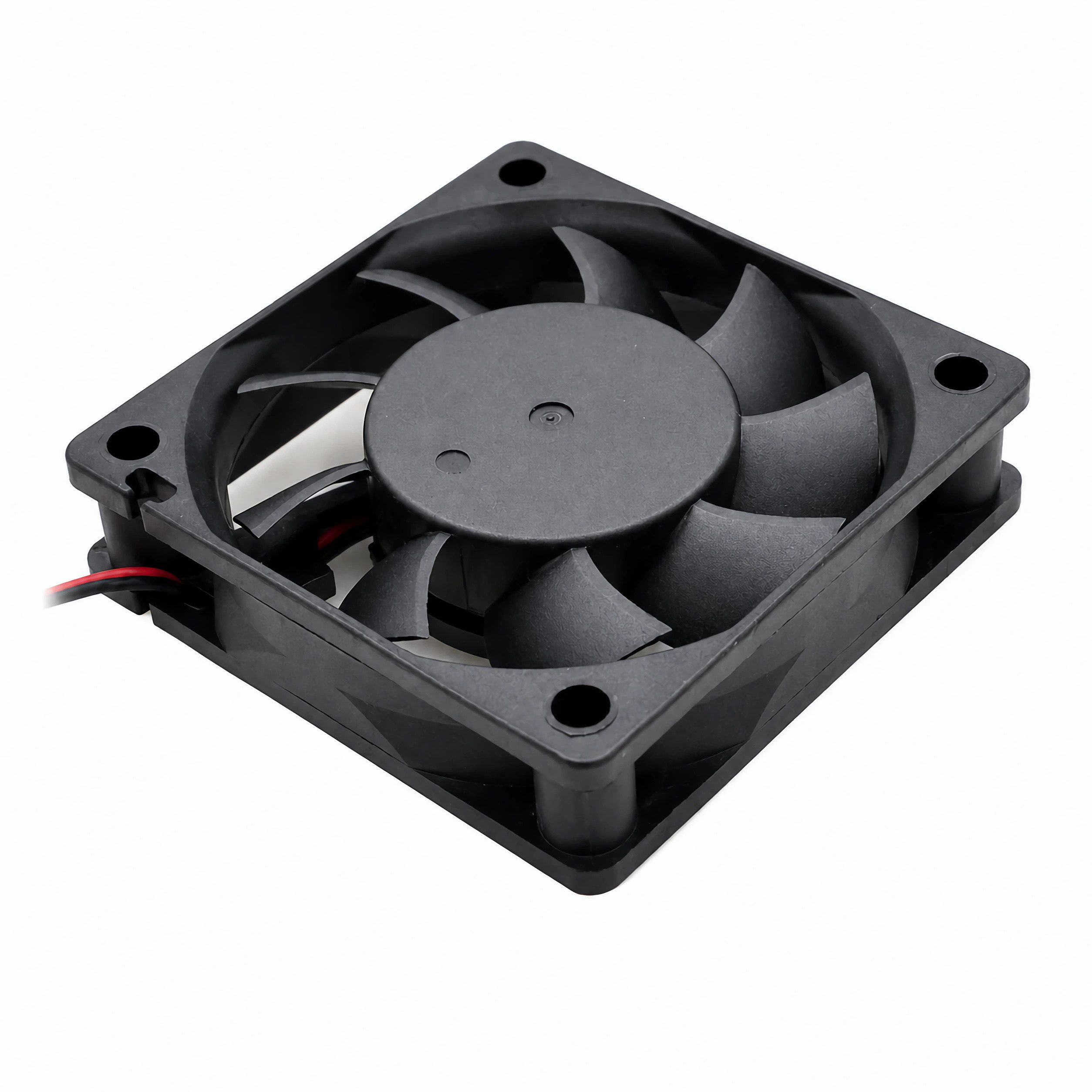 Bolwins Computer-Kühler R04 3pin 12V 60x60x15mm Brushless Lüfter Lüfterkühler Kühler Lüfter PC, 4500 RPM, leise 13 dB, langlebig, 3-Pin-Anschluss – Bild 4 von 5
