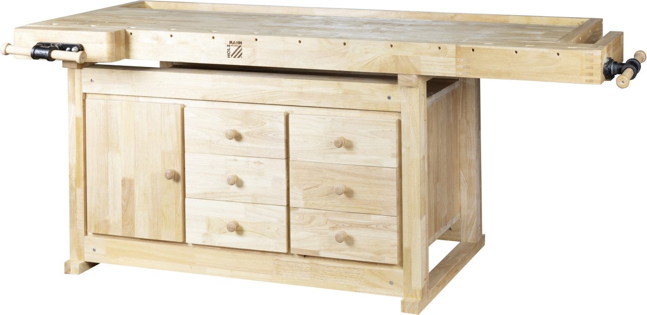 Holzmann Hobelbank Holzmann Hobelbank WB210C inkl. 2 Hobelbankzangen