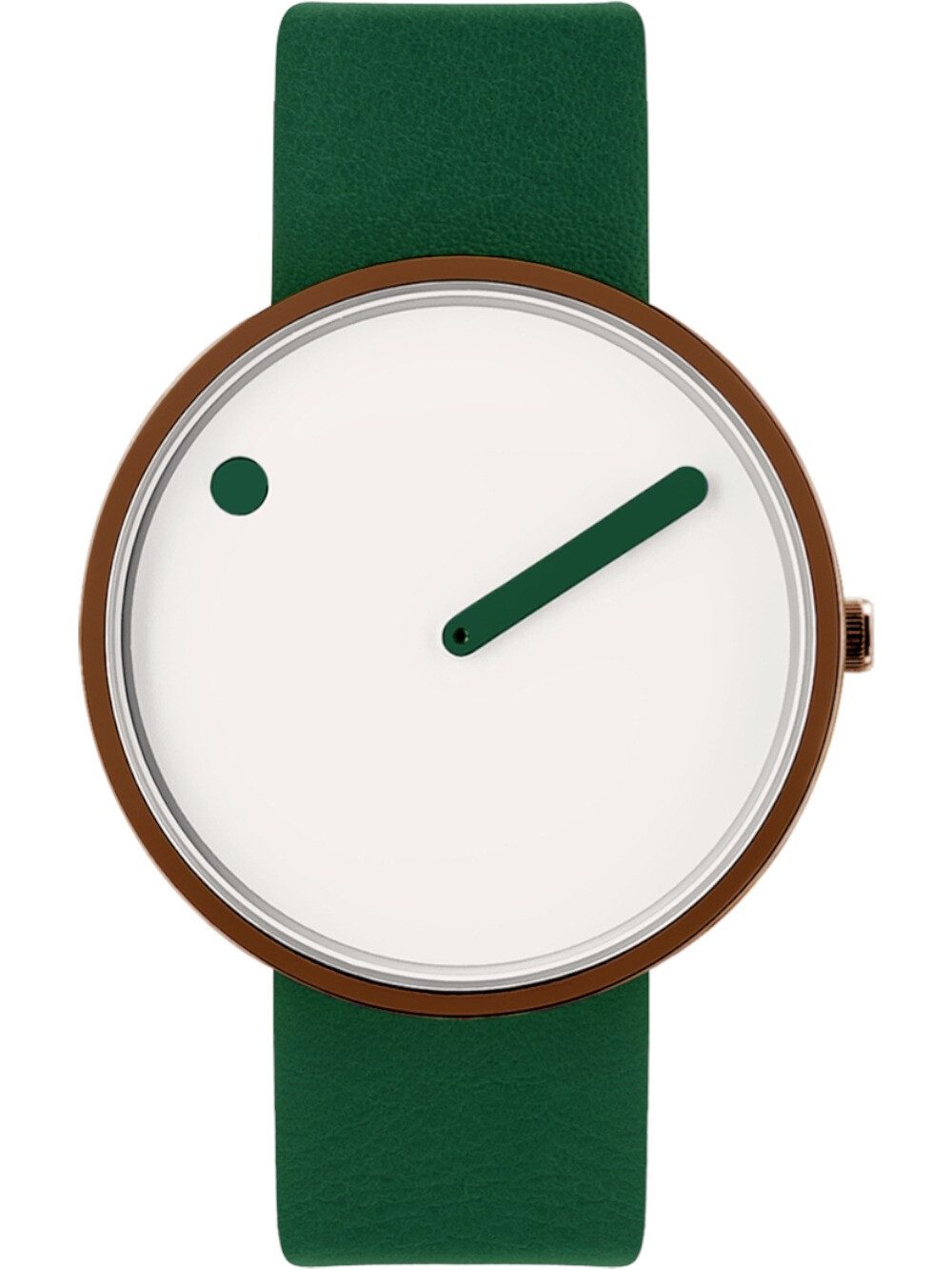 PICTO Quarzuhr Picto 43328-6620C Herrenuhr Grass Green 40mm 5ATM Picto 43328-6620C Herrenuhr Grass Green 40mm 5ATM