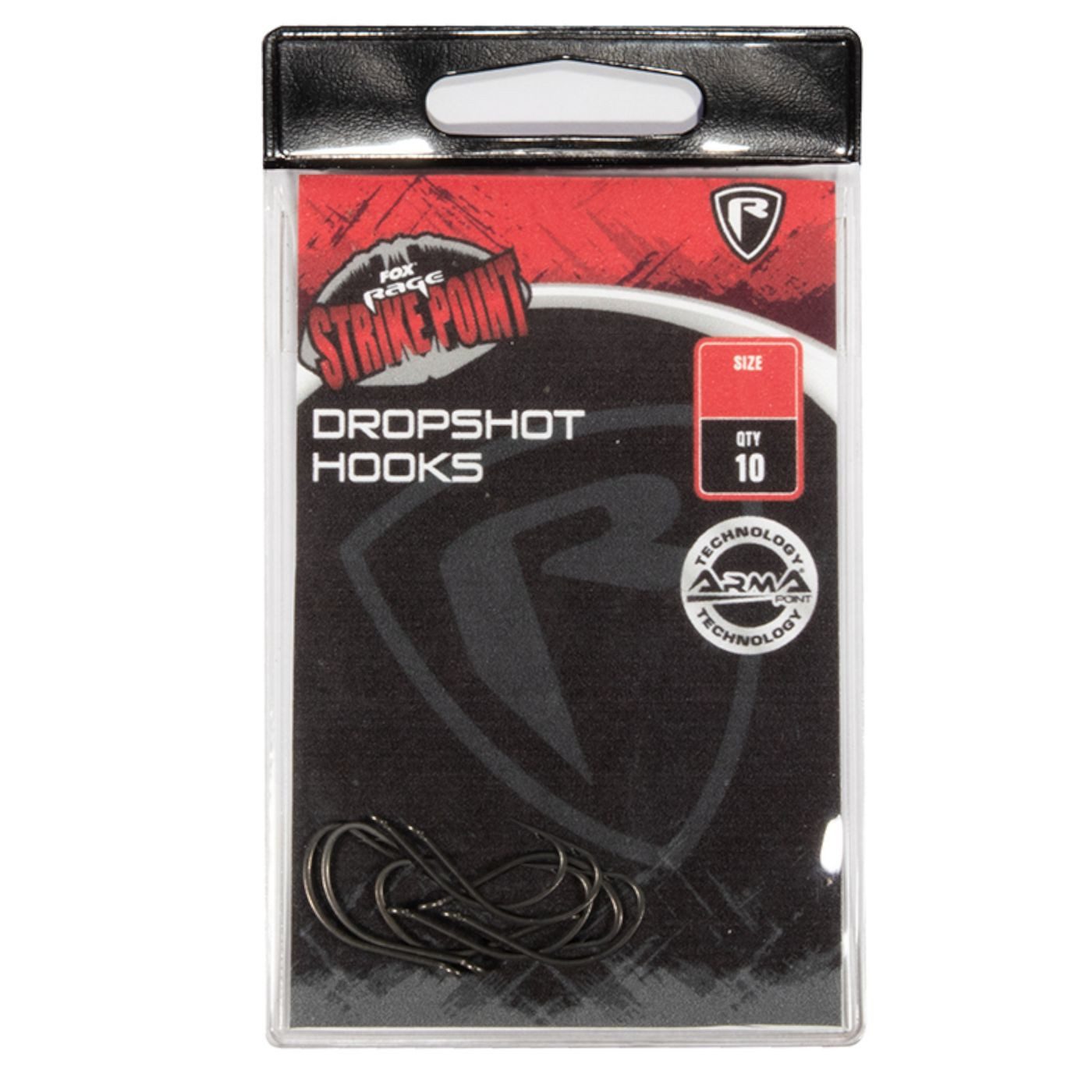 Fox Rage Dropshot-Haken Fox Rage SP Drop Shot hooks - 10 Dropshothaken