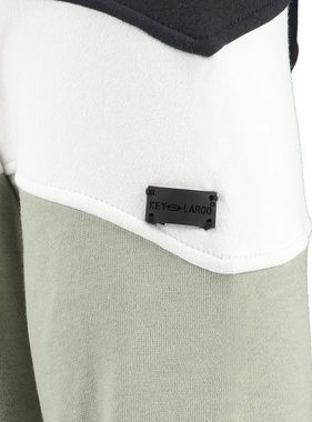 Key Largo Kapuzensweatshirt MSW BRAINSTORM im trendigen Color-Blocking-Design