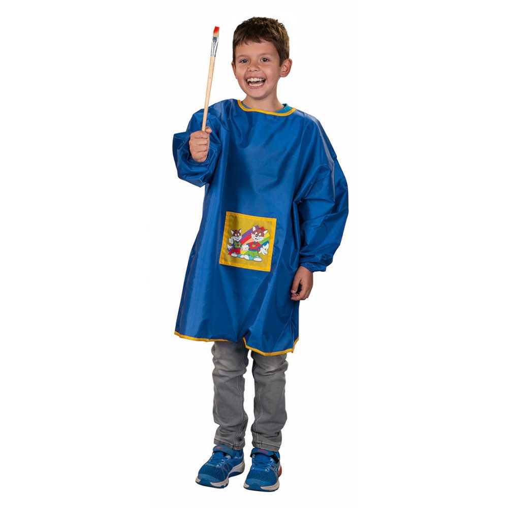 Malschürze Besttoy - Mal- und Bastelkittel - für Kinder - blau - ca. 9 bis 12 Jah