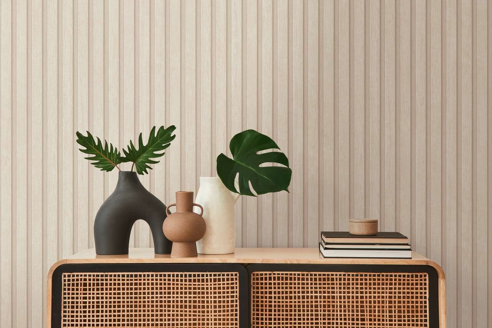 A.S. Création Vliestapete Skandinavisch Holzoptik Beige günstig online kaufen