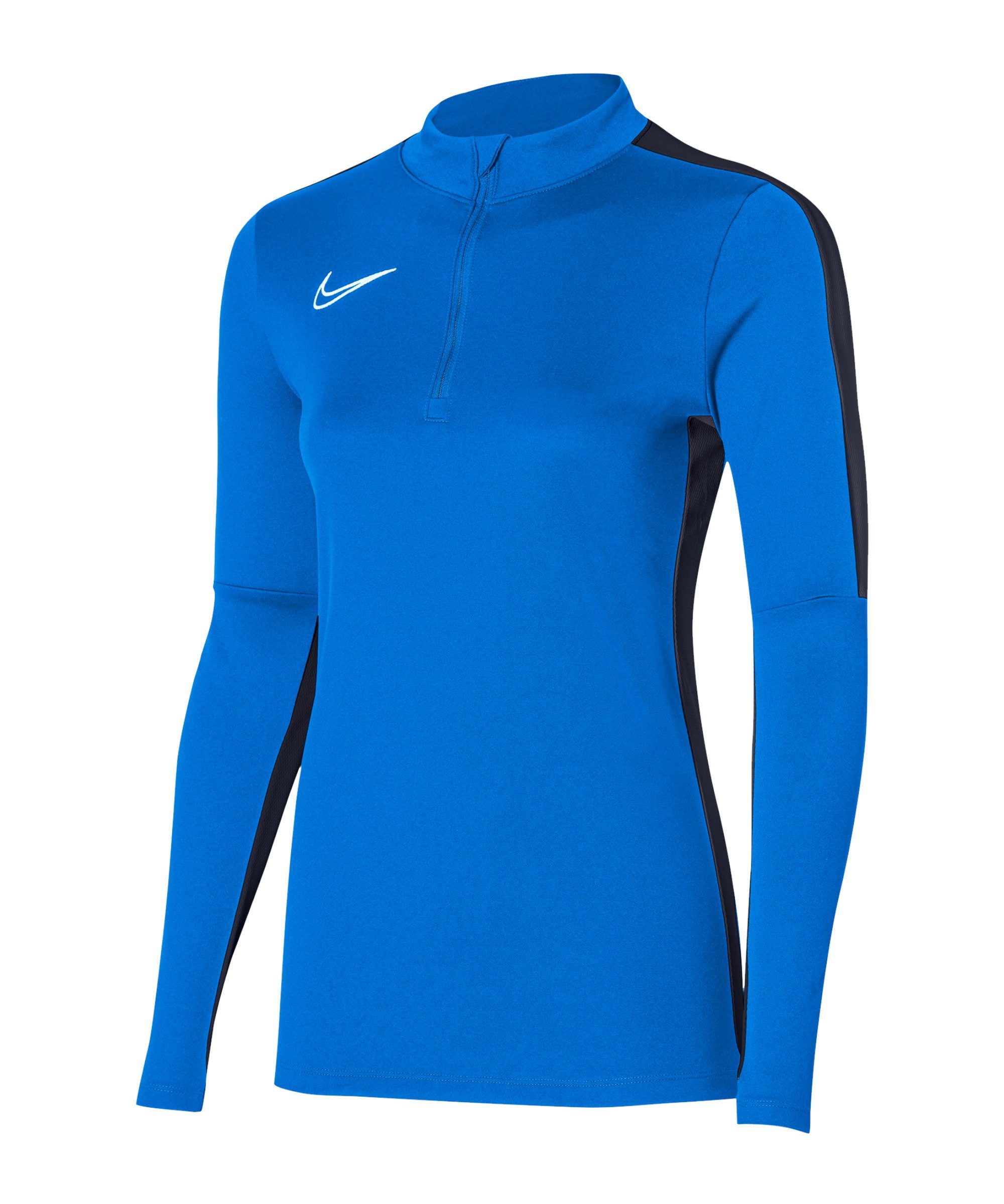 Nike Sweater Academy 23 Drill Top Damen dunkelblaublauweiss