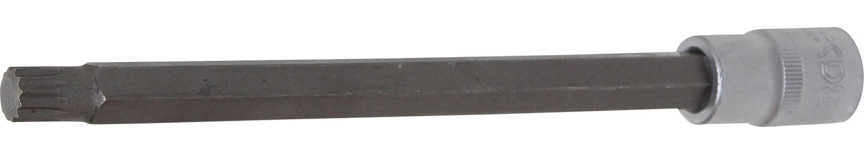 12,5 mm, Bit-Schraubendreher XZN) mm BGS 200 (für Innenvielzahn technic Bit-Einsatz, Länge Innenvierkant (1/2), M12 Antrieb