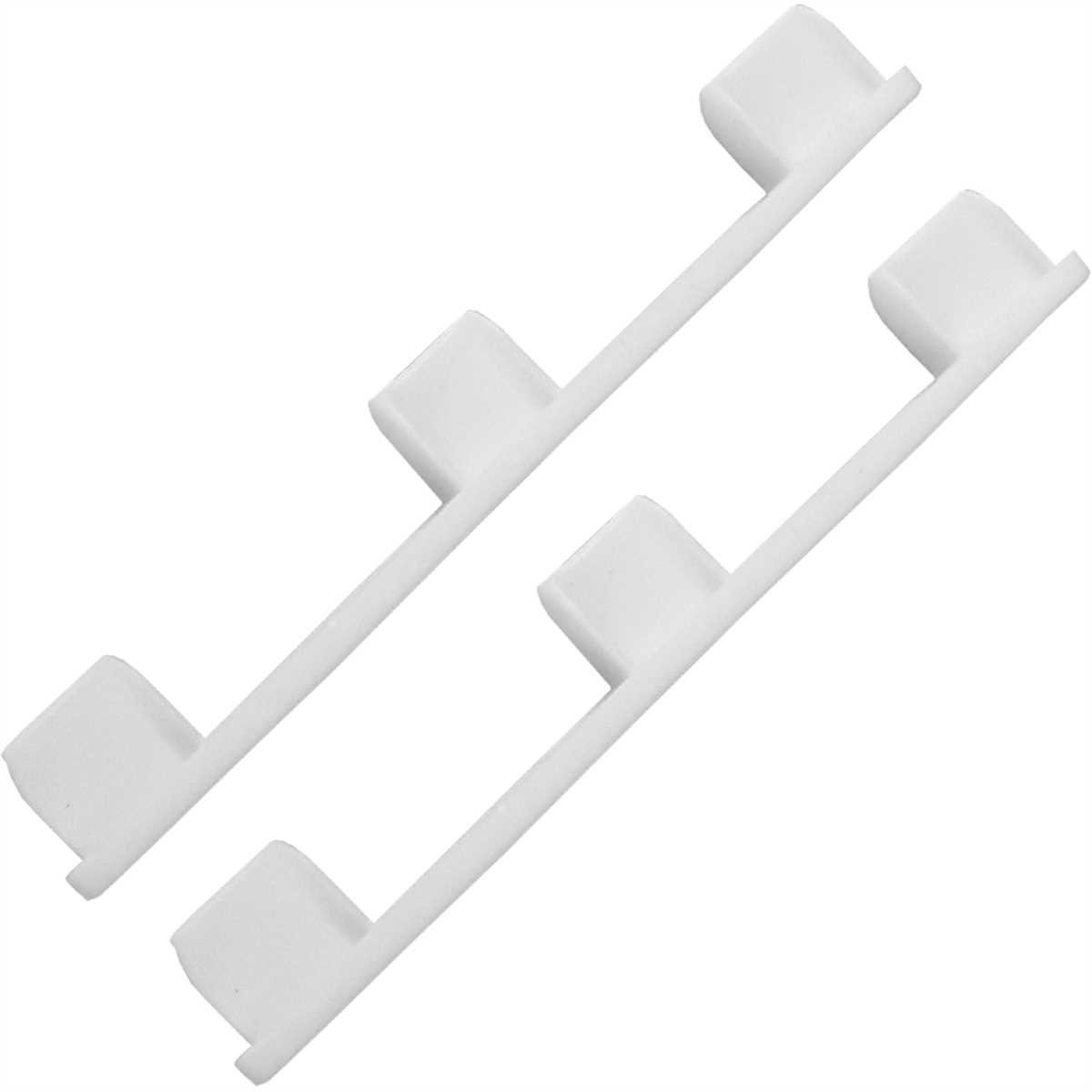 Bestlivings Gardinenschiene, 3/4-läufig, gesteckt, geklemmt, Kunststoff, ge günstig online kaufen