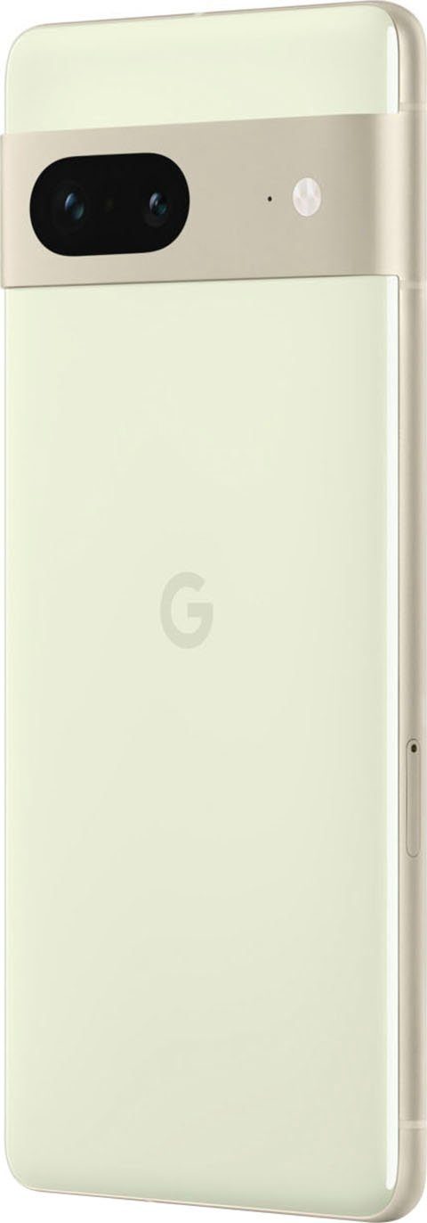 Pixel (16,05 50 GB Zoll, 7 Kamera) Smartphone 256 cm/6,3 Lemongrass Google Speicherplatz, MP