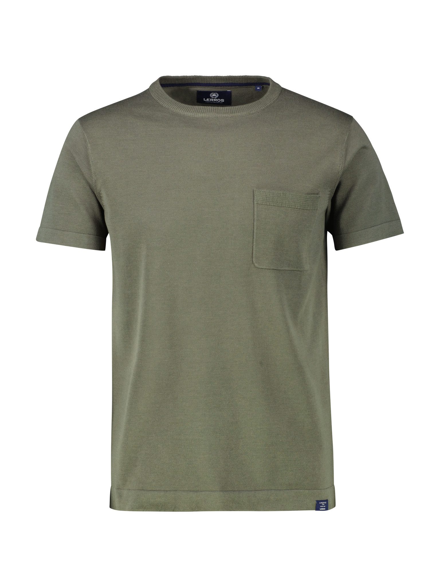 LERROS Kurzarmshirt in Feinstrick