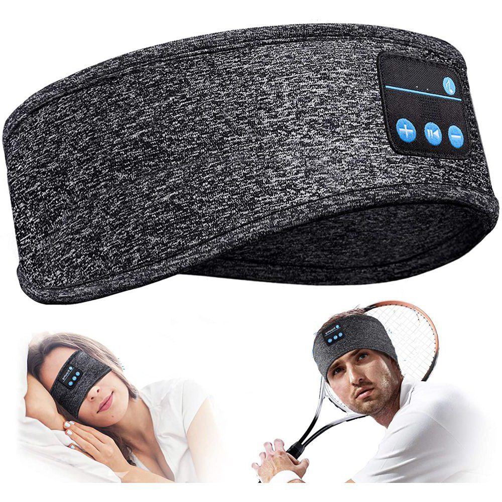 GelldG Schlafkopfhörer Bluetooth, Bluetooth-Schlafmaske Wireless Bluetooth- Kopfhörer