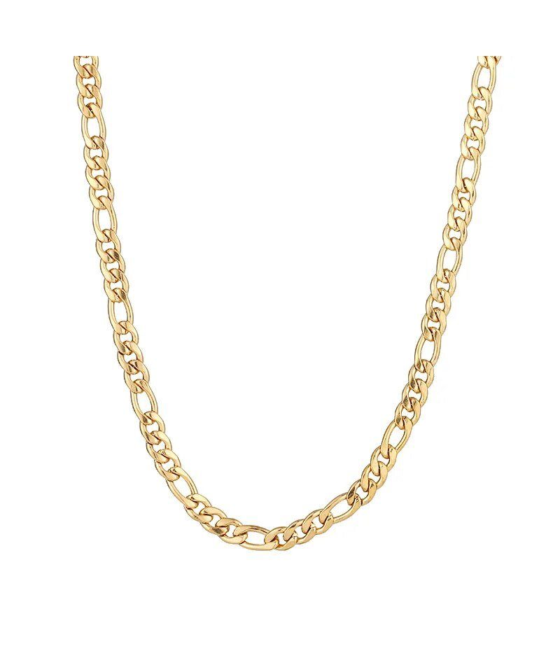 Karisma Schmuck Kette ohne Anhänger Männer Edelstahl Figarokette Hip Hop/Ra günstig online kaufen