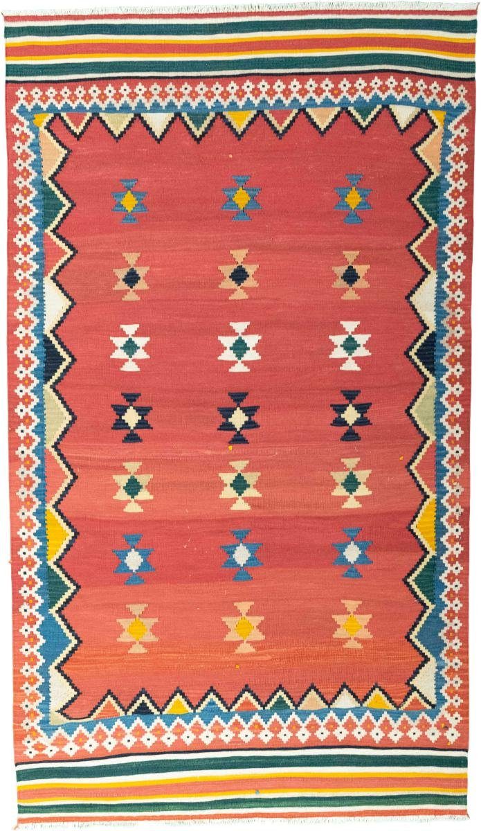 Orientteppich Kelim Fars Mazandaran 156x268 Handgewebter Orientteppich, Nain Trading, rechteckig, Höhe: 4 mm