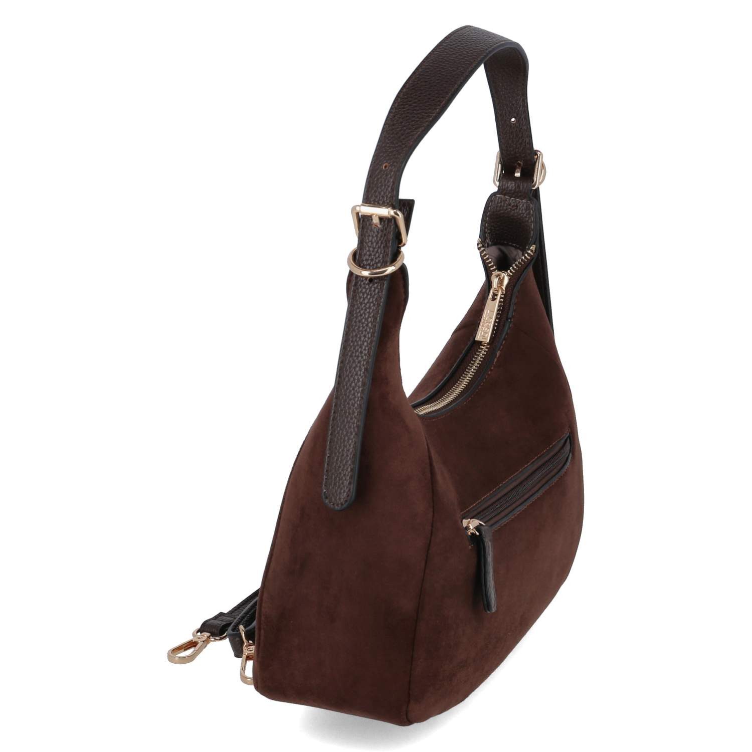L. CREDI Handtasche L.Credi 1006313/332 Damen Umhängetaschen Textil & Synthetik brown