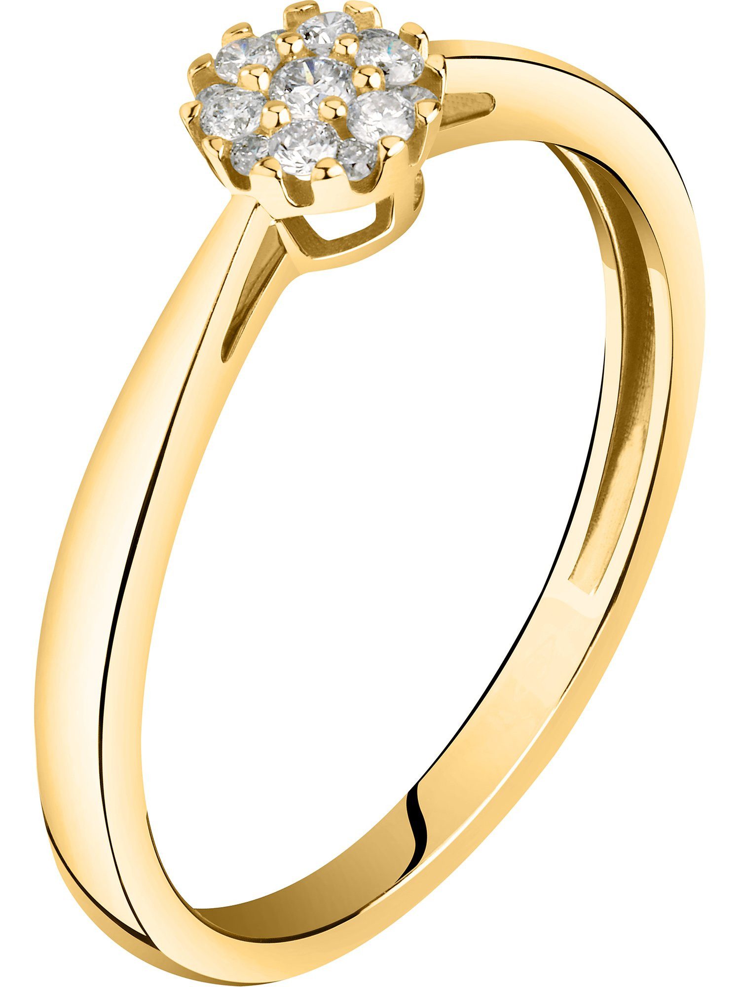 CHRIST Diamantring CHRIST Damen-Damenring 585er Gelbgold günstig online kaufen