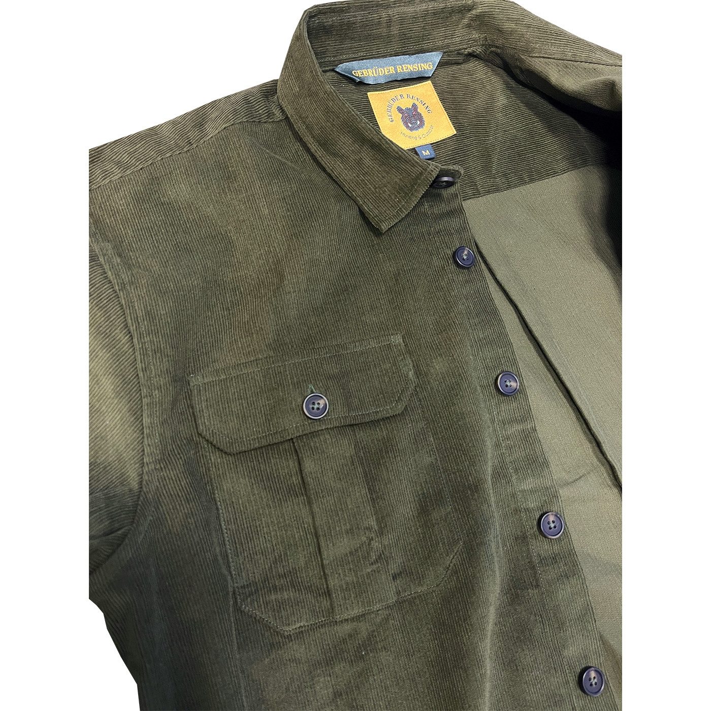 Schmidt Langarmhemd Elm Babycord