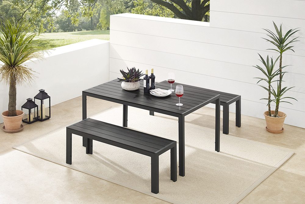 riess-ambiente Gartentisch DESIGNO 150cm anthrazit / günstig online kaufen