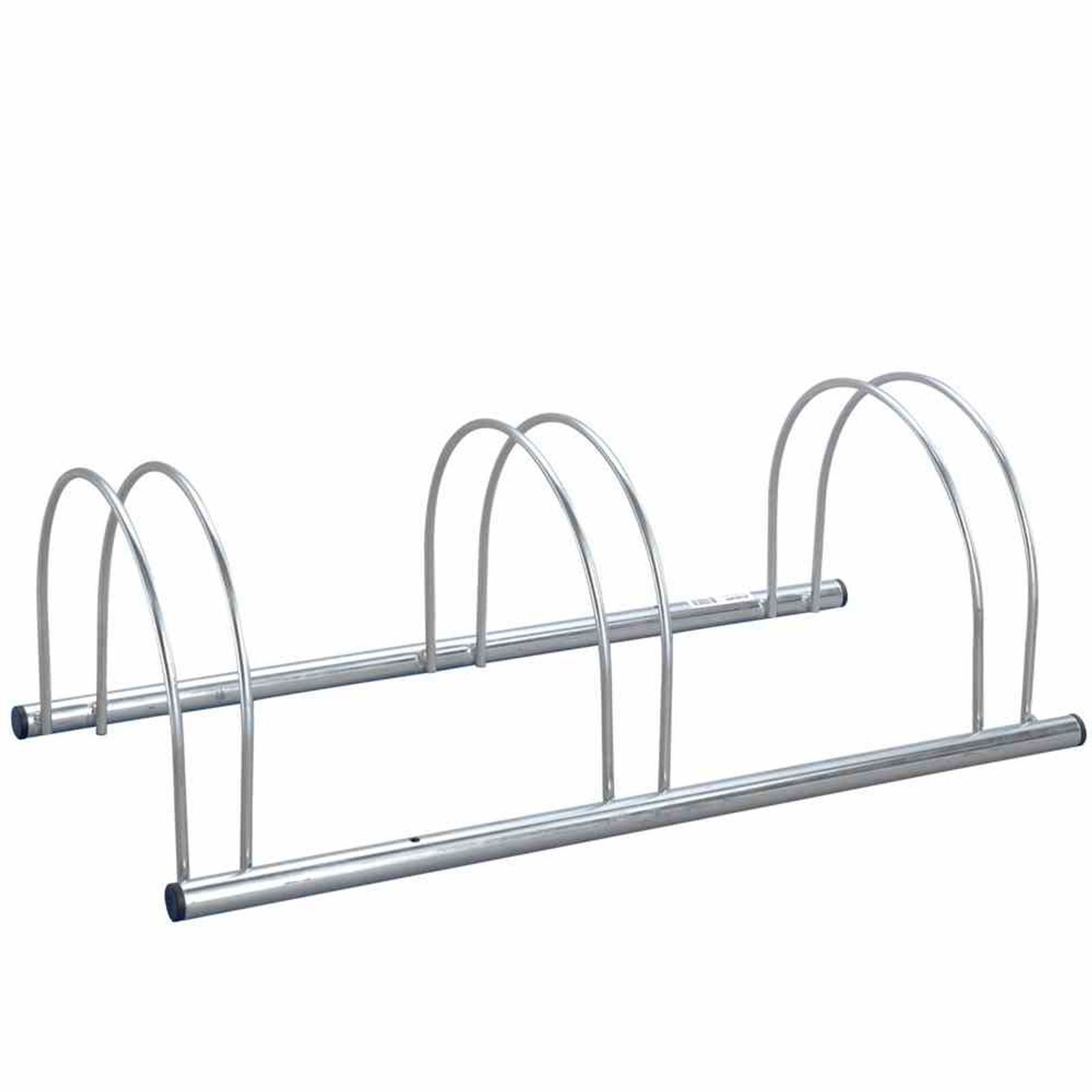 MOTTEZ Fahrradständer Fahrradständer 3 Plätze 720x330x250mm Radhalter Fahrradhalter Radsport