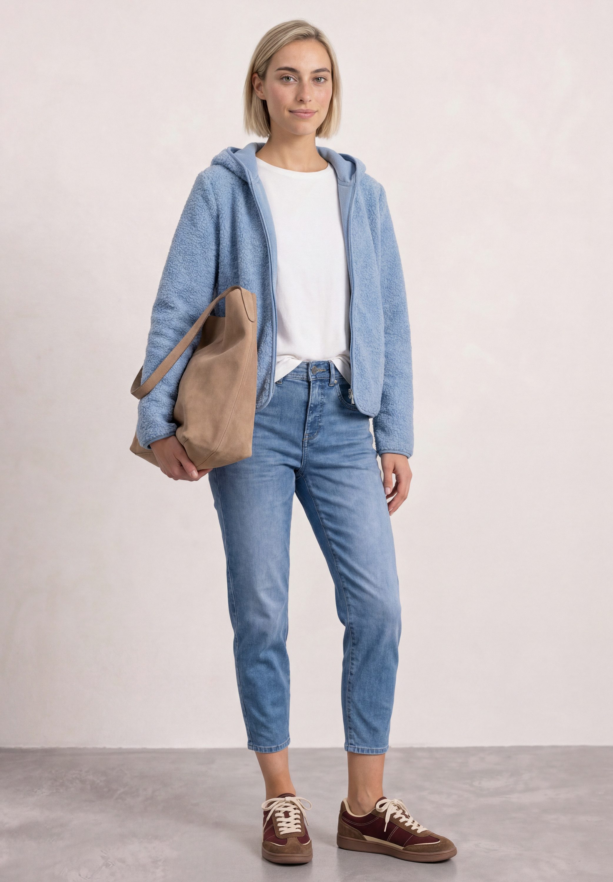 STREET ONE Cardigan mit Kapuze